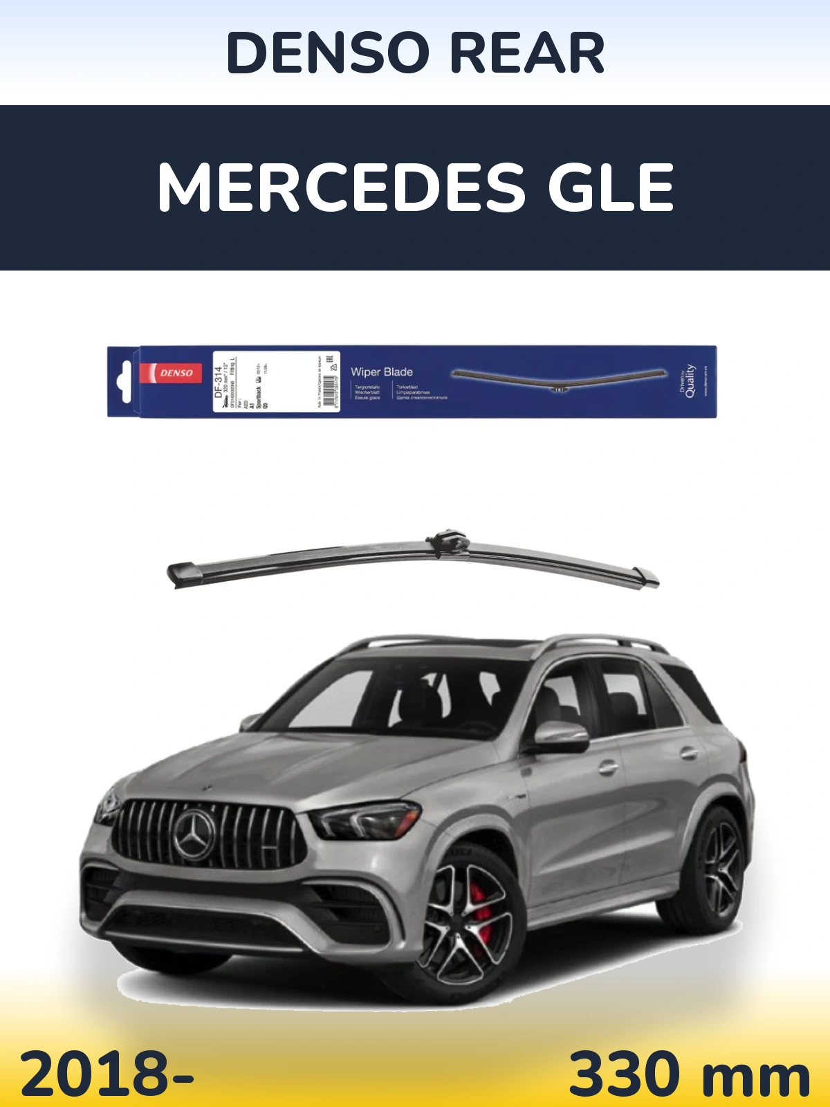 Zadní stěrač Denso Rear 320 mm pro Mercedes GLE 2018-2026