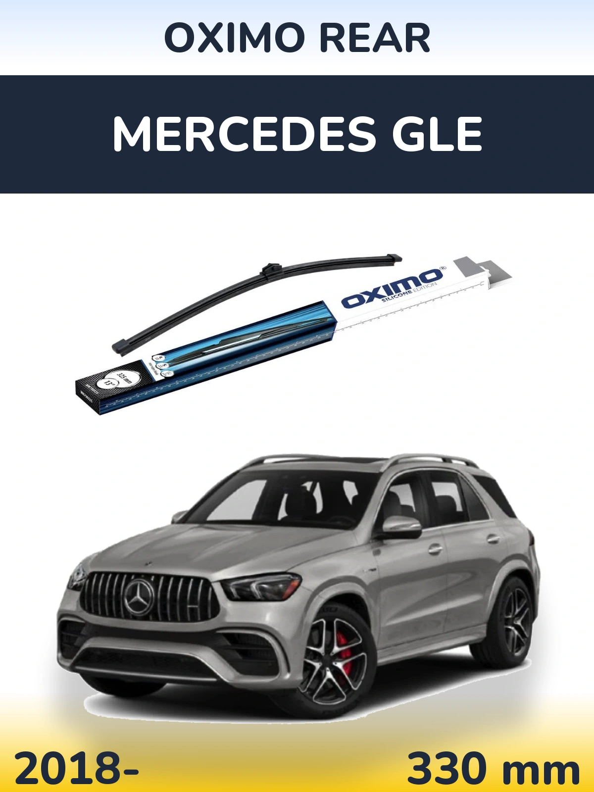 Zadní stěrač Oximo Rear 325 mm pro Mercedes GLE 2018-2026