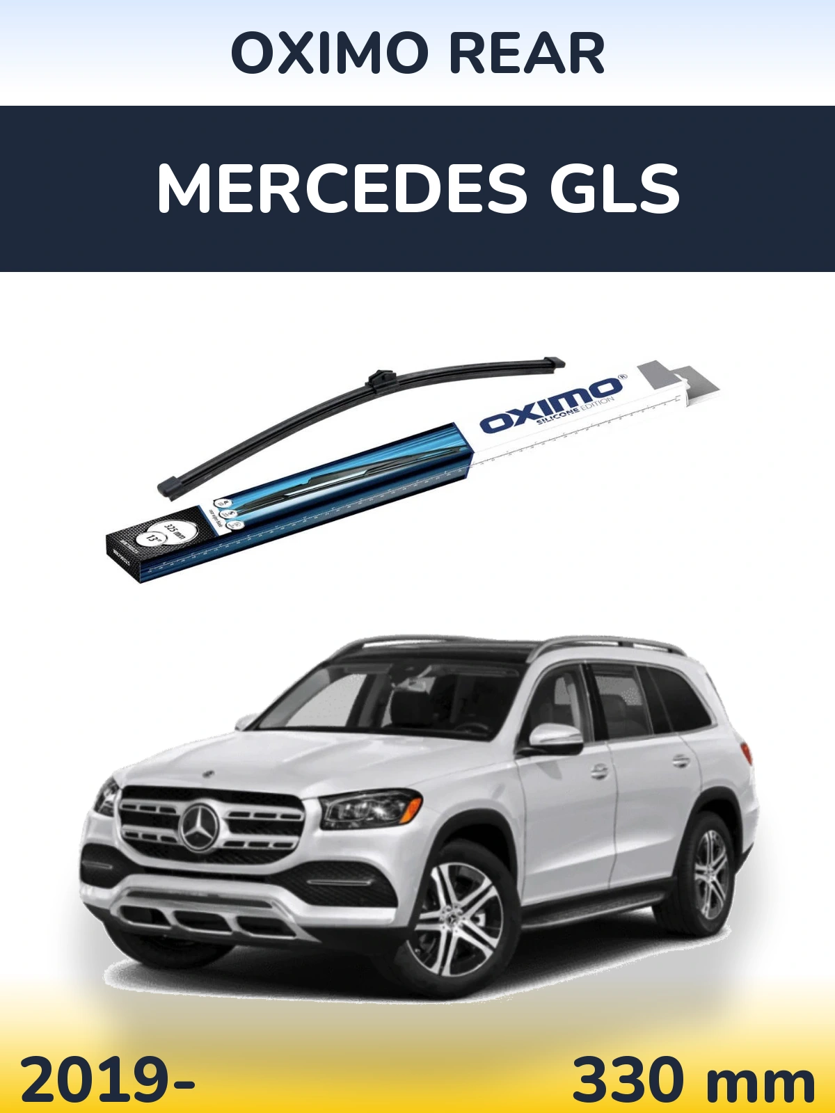 Zadní stěrač Oximo Rear 325 mm pro Mercedes GLS 2019-2026