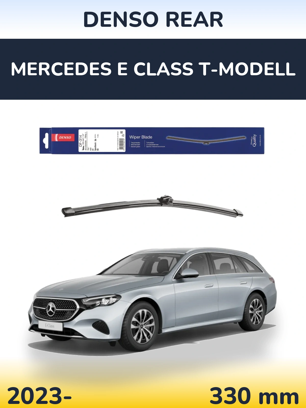Zadní stěrač Denso Rear 320 mm pro Mercedes E Class T-Modell 2023-2026