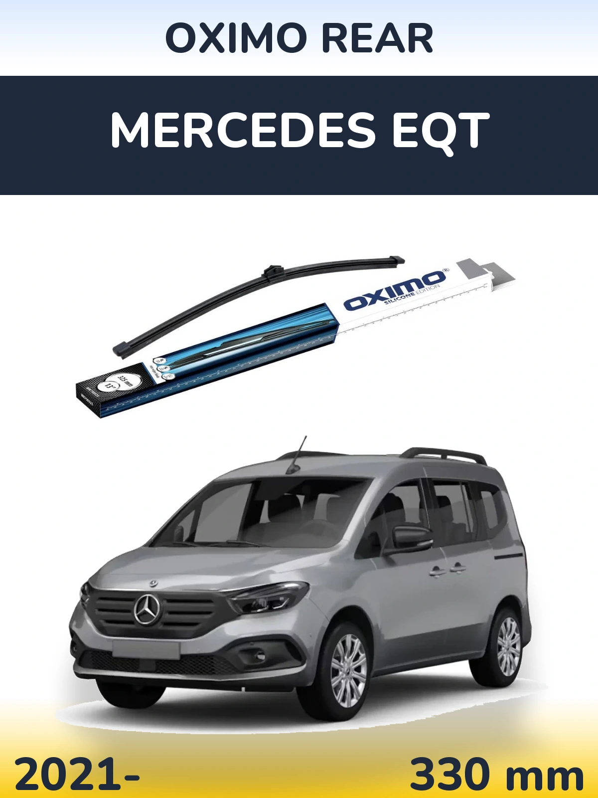 Zadní stěrač Oximo Rear 325 mm pro Mercedes EQT 2021-2026