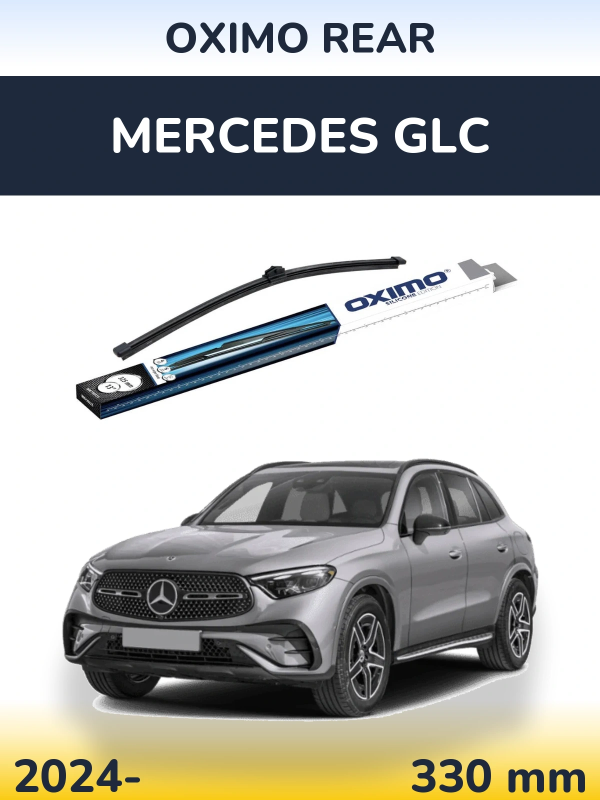 Zadní stěrač Oximo Rear 325 mm pro Mercedes GLC 2024-2026