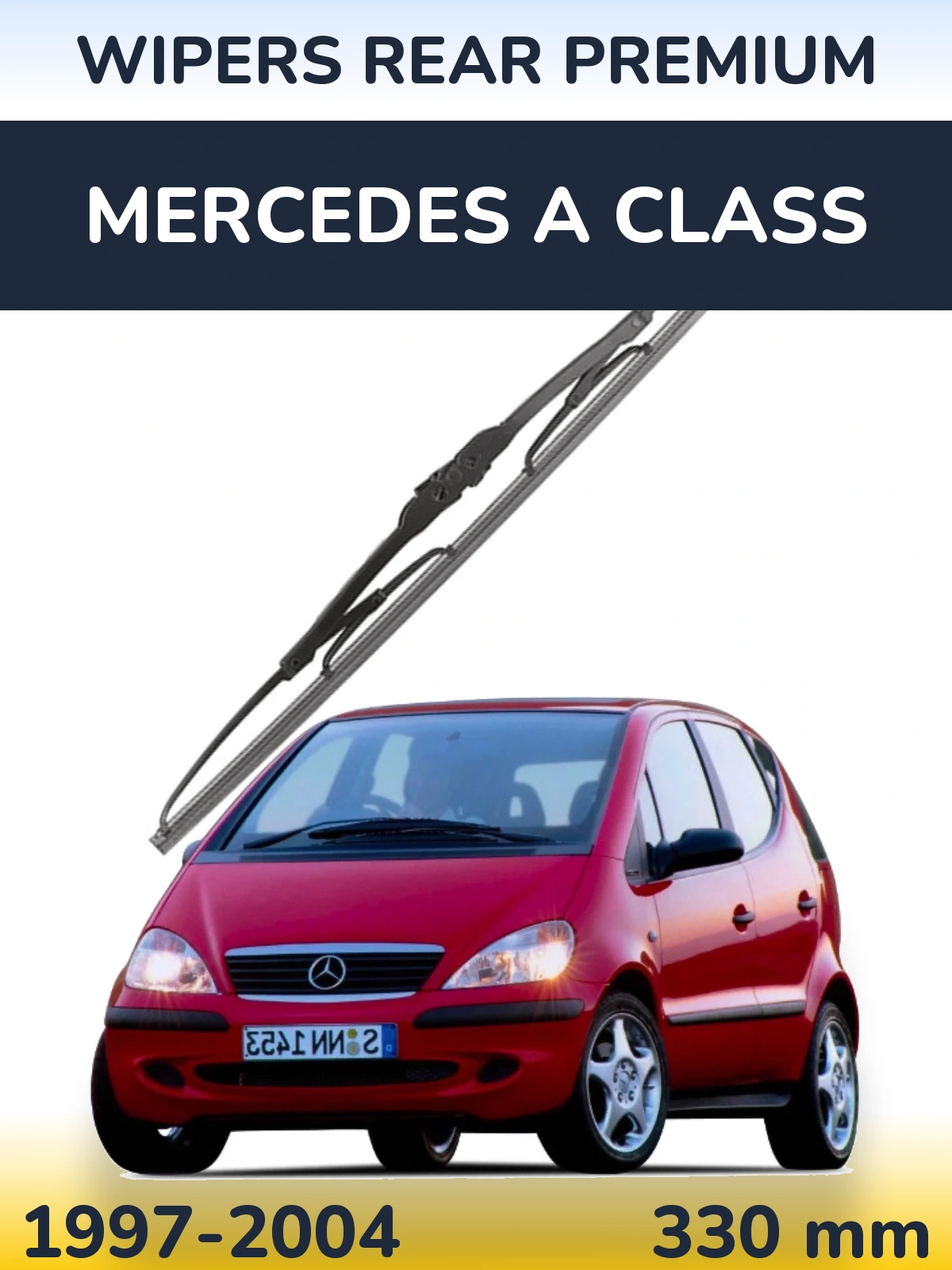 Zadní stěrač WIPERS REAR PREMIUM 330 mm pro Mercedes A Class 1997-2004