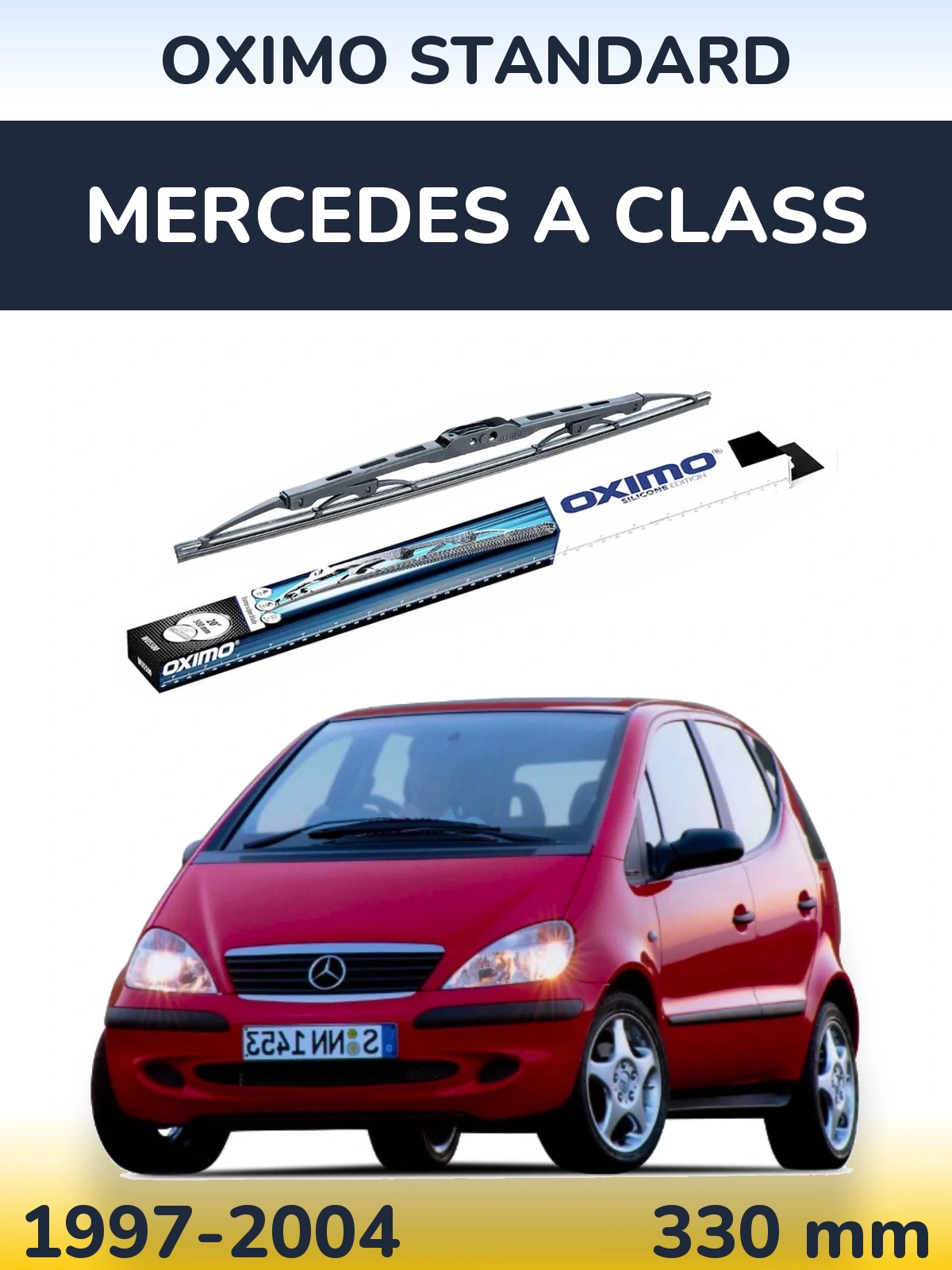 Zadní stěrač Oximo Standard 325 mm pro Mercedes A Class 1997-2004