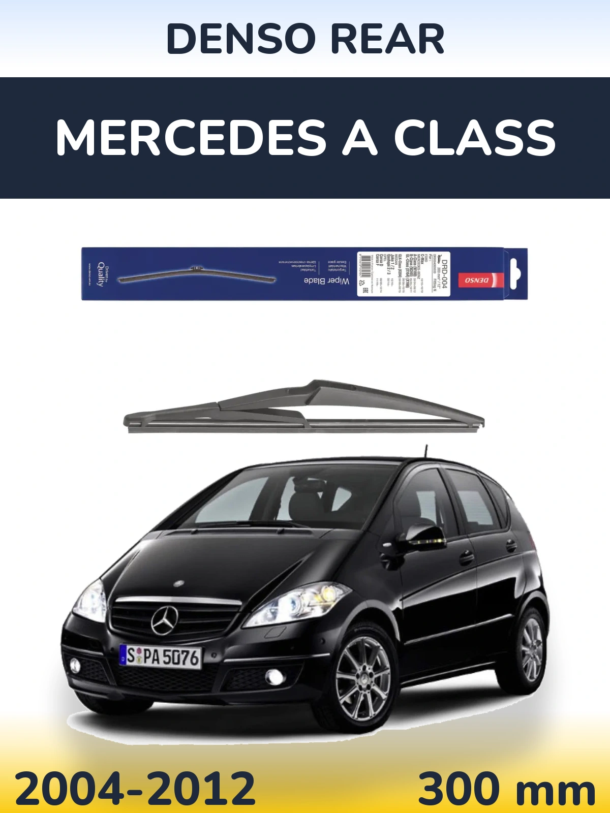 Zadní stěrač Denso Rear 300 mm pro Mercedes A Class 2004-2012