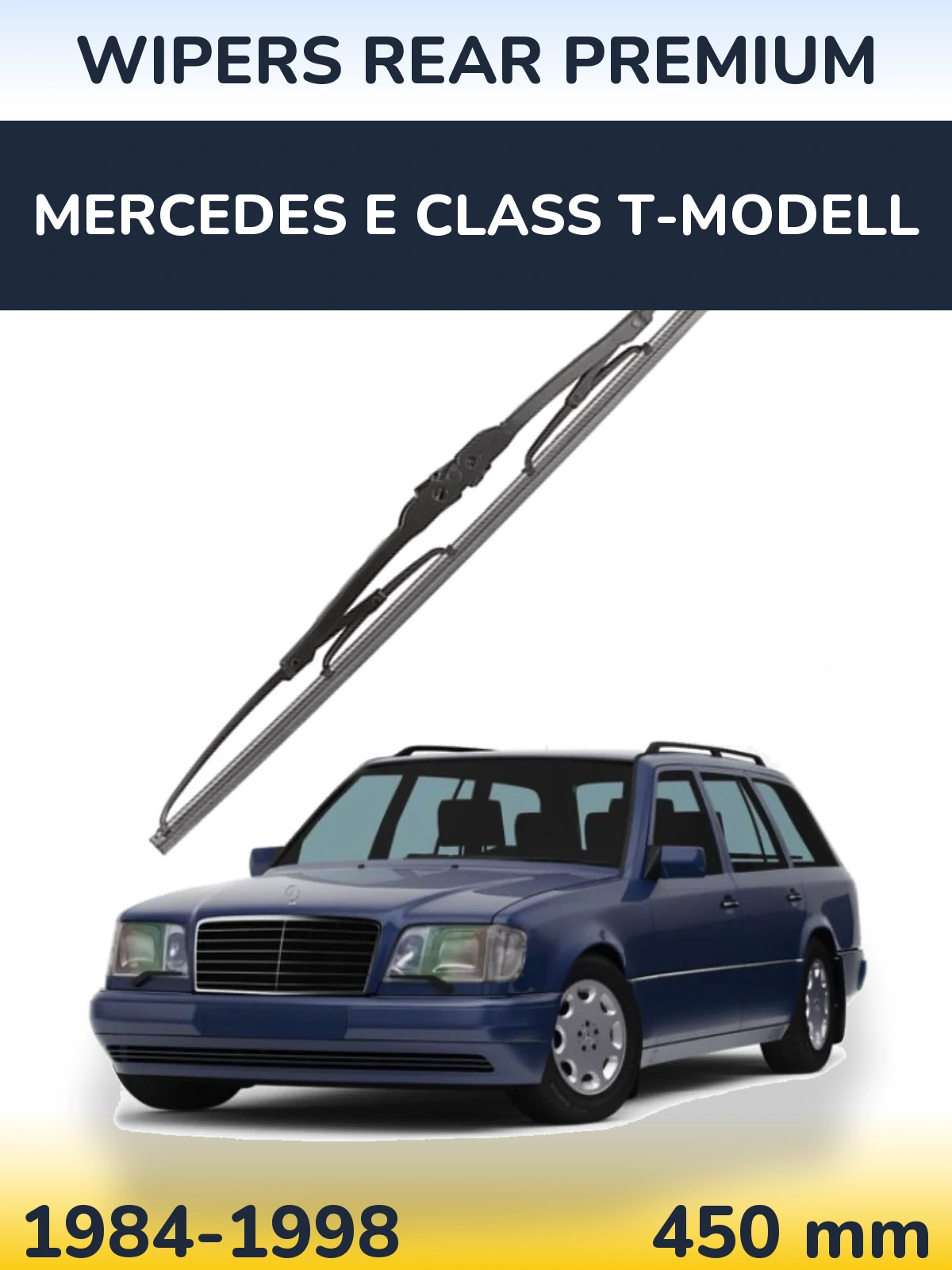 Zadní stěrač WIPERS REAR PREMIUM 450 mm pro Mercedes E Class T-Modell 1984-1998