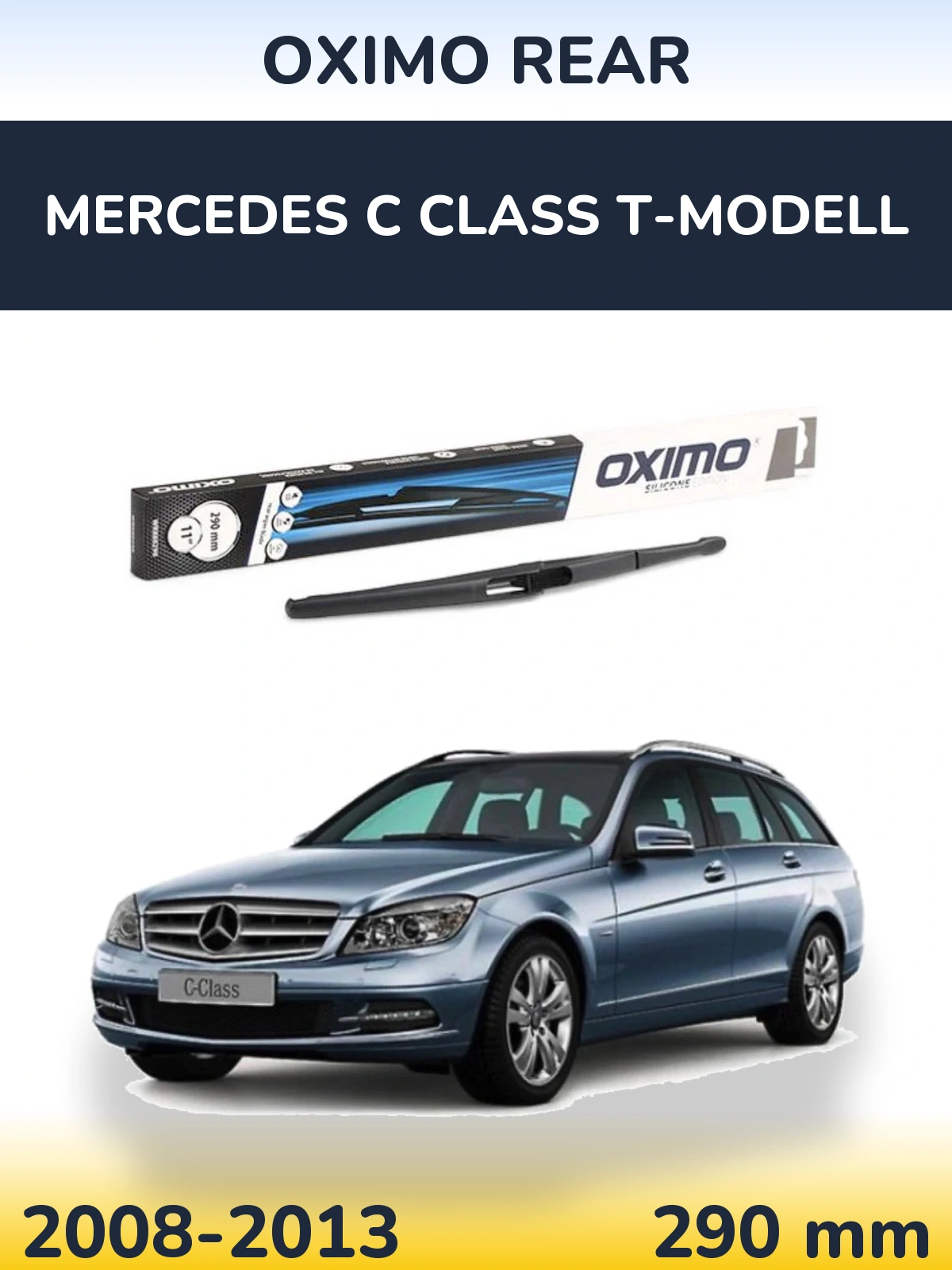 Zadní stěrač Oximo Rear 290 mm pro Mercedes C Class T-Modell 2008-2013