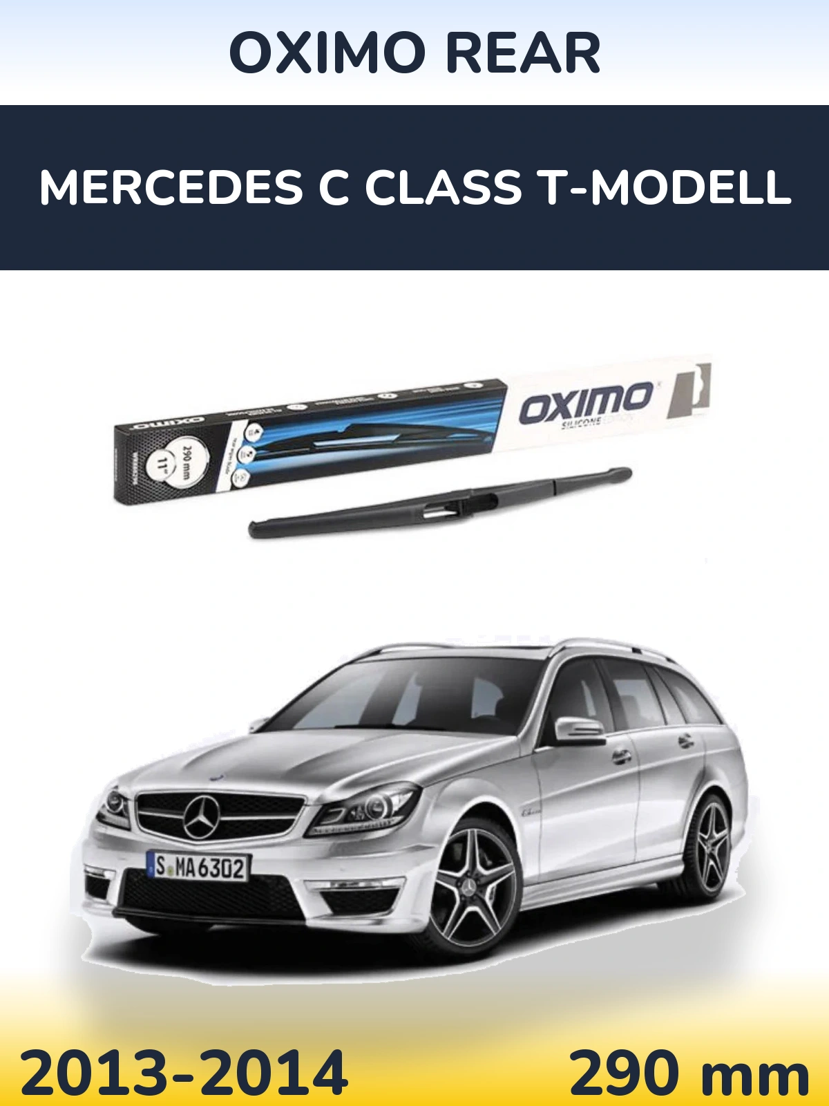 Zadní stěrač Oximo Rear 290 mm pro Mercedes C Class T-Modell 2013-2014