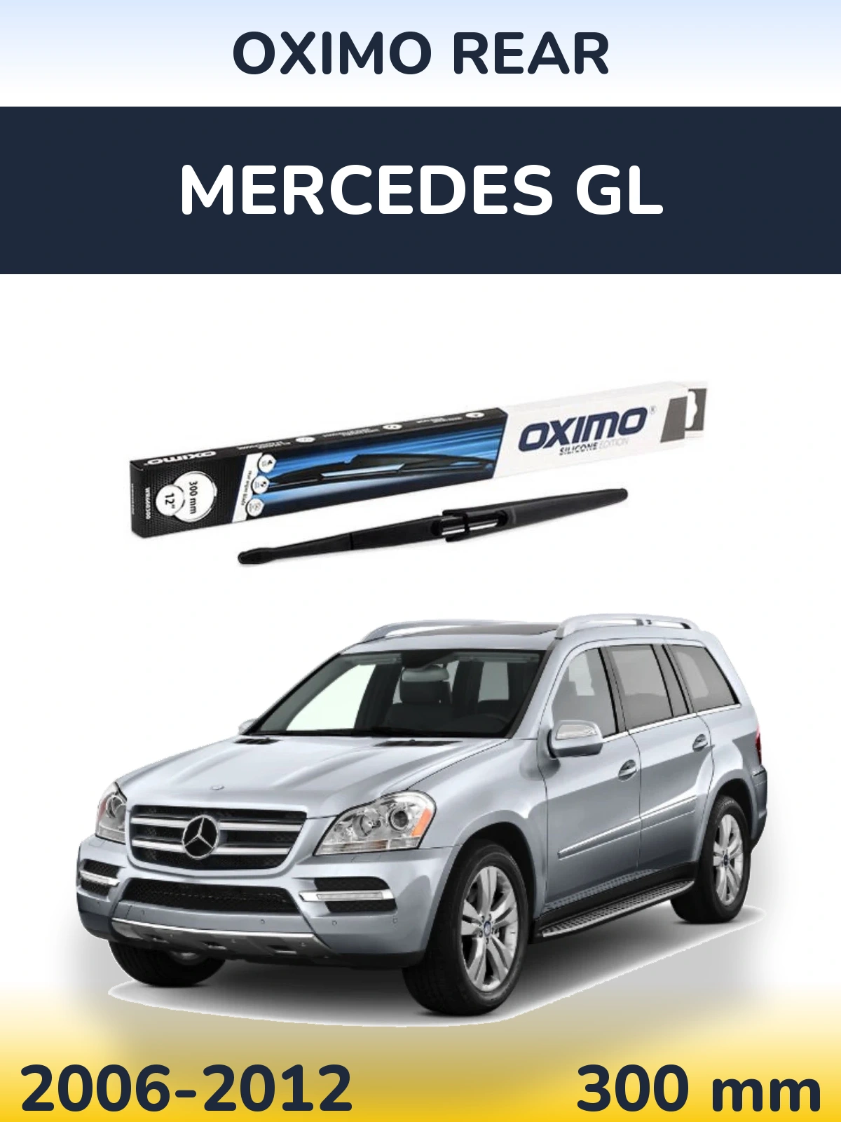 Zadní stěrač Oximo Rear 300 mm pro Mercedes GL 2006-2012