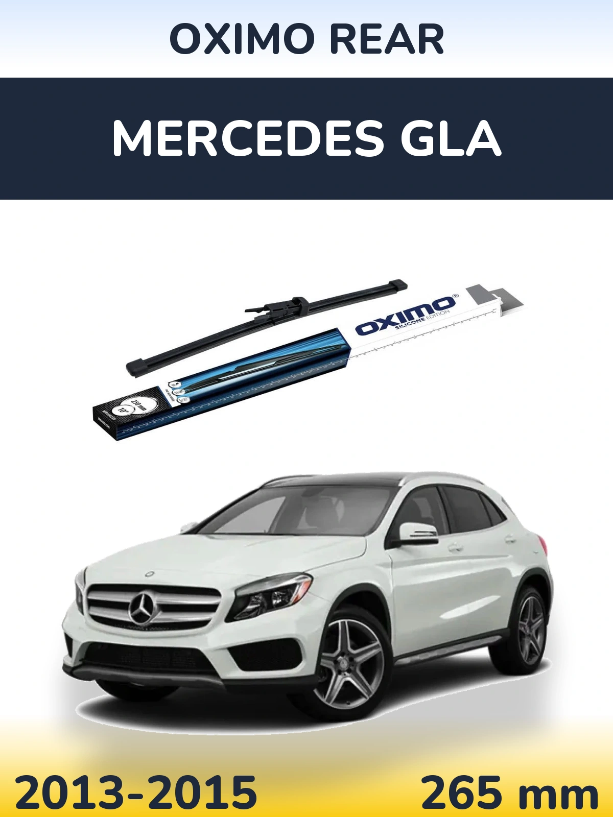 Zadní stěrač Oximo Rear 250 mm pro Mercedes GLA 2013-2015