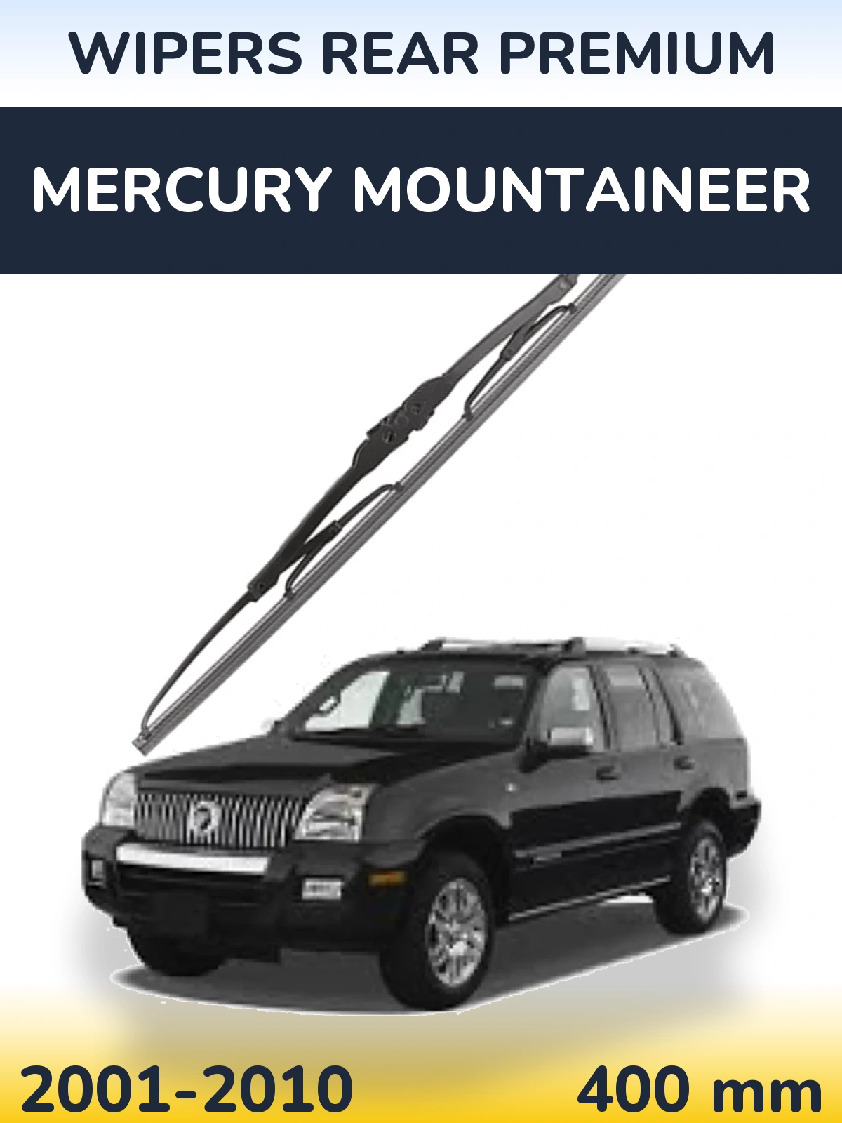Задня щітка WIPERS REAR PREMIUM 400 мм для Mercury Mountaineer 2001-2010