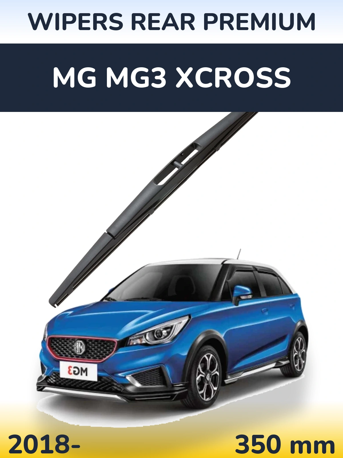 Zadní stěrač WIPERS REAR PREMIUM 350 mm pro MG MG3 Xcross 2018-2026