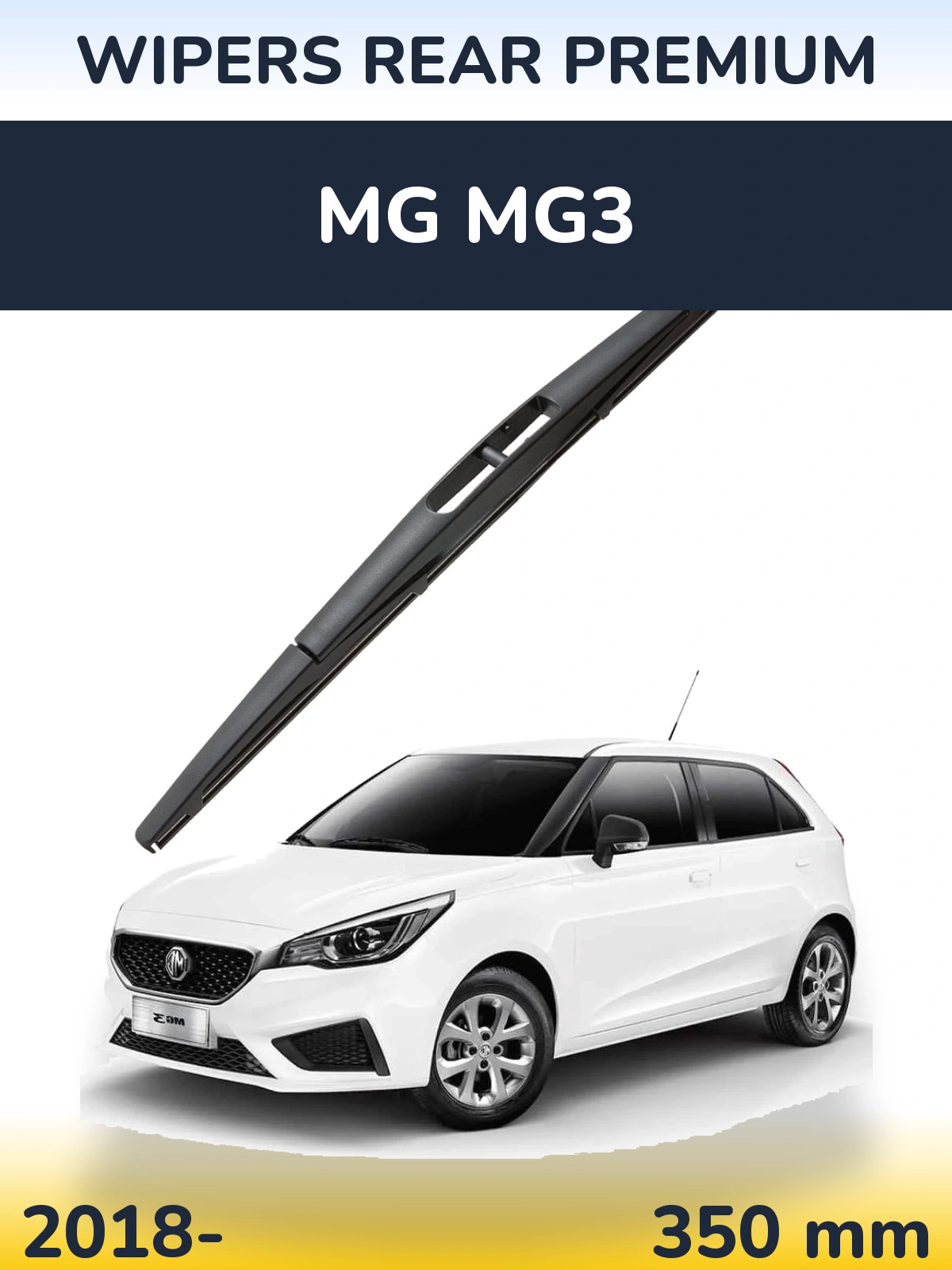 Zadní stěrač WIPERS REAR PREMIUM 350 mm pro MG MG3 2018-2026