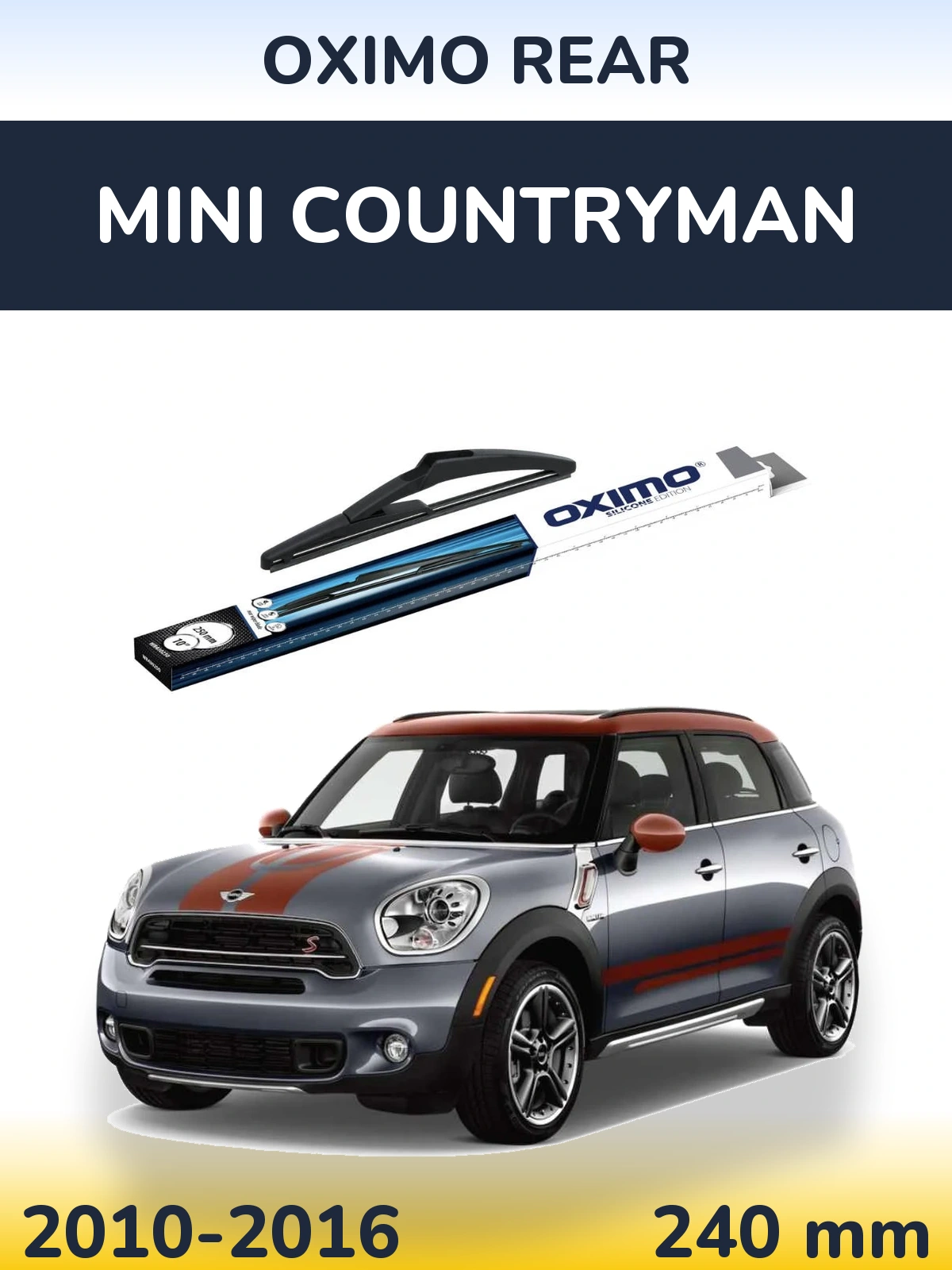 Zadní stěrač Oximo Rear 250 mm pro MINI Countryman 2010-2016