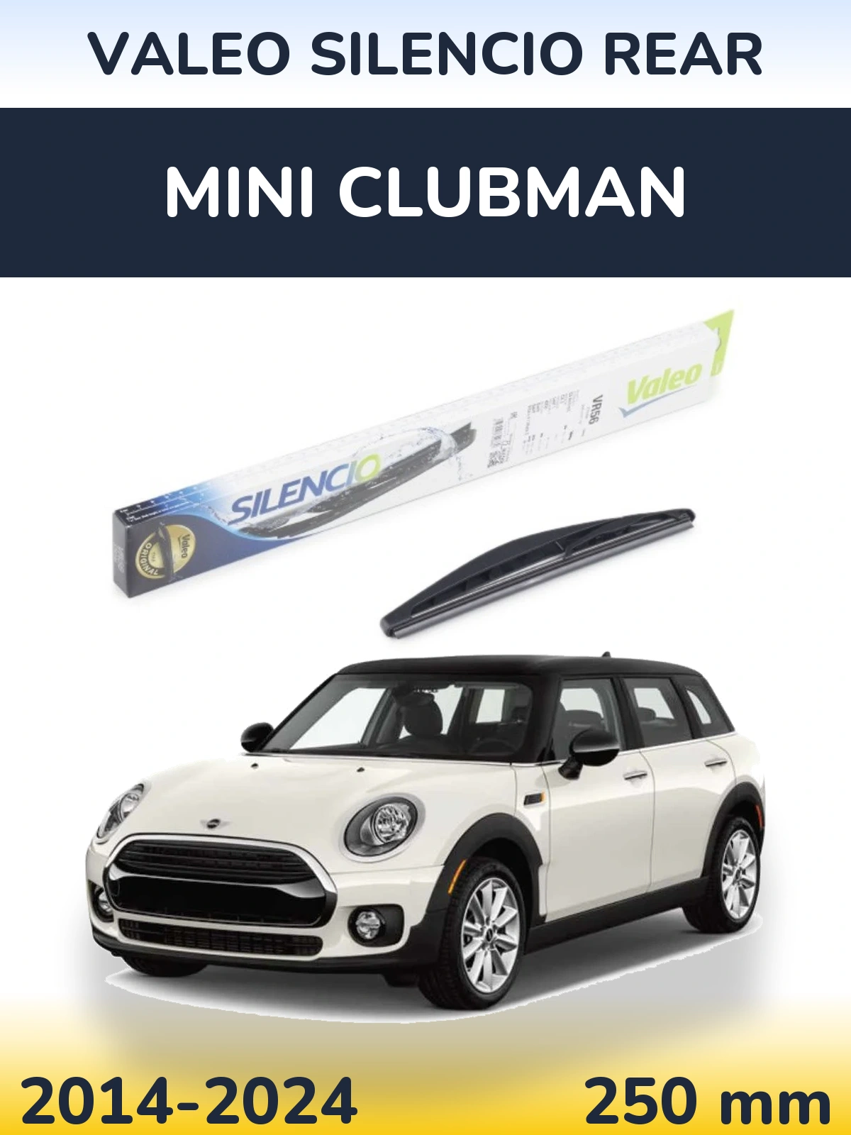 Zadní stěrač Valeo Silencio Rear 240 mm pro MINI Clubman 2014-2024