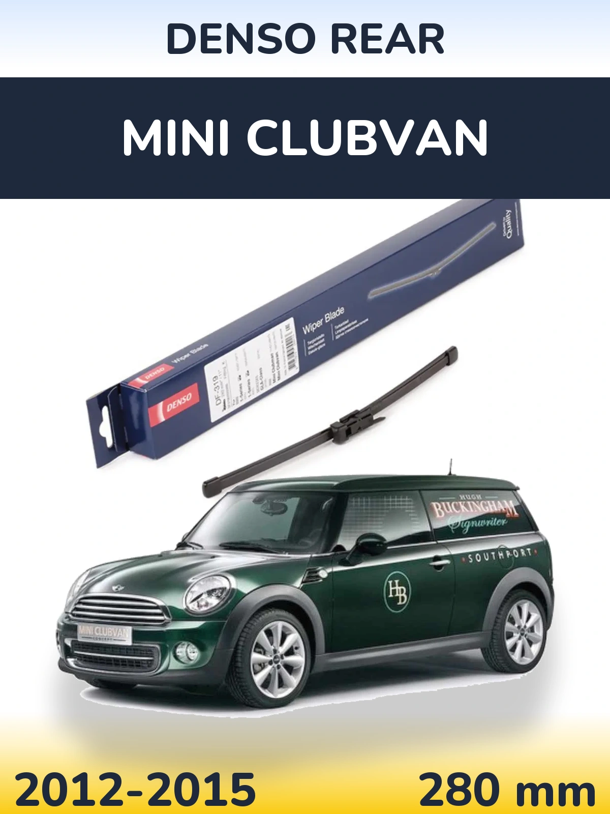 Задня щітка Denso Rear 280 мм для MINI Clubvan 2012-2015