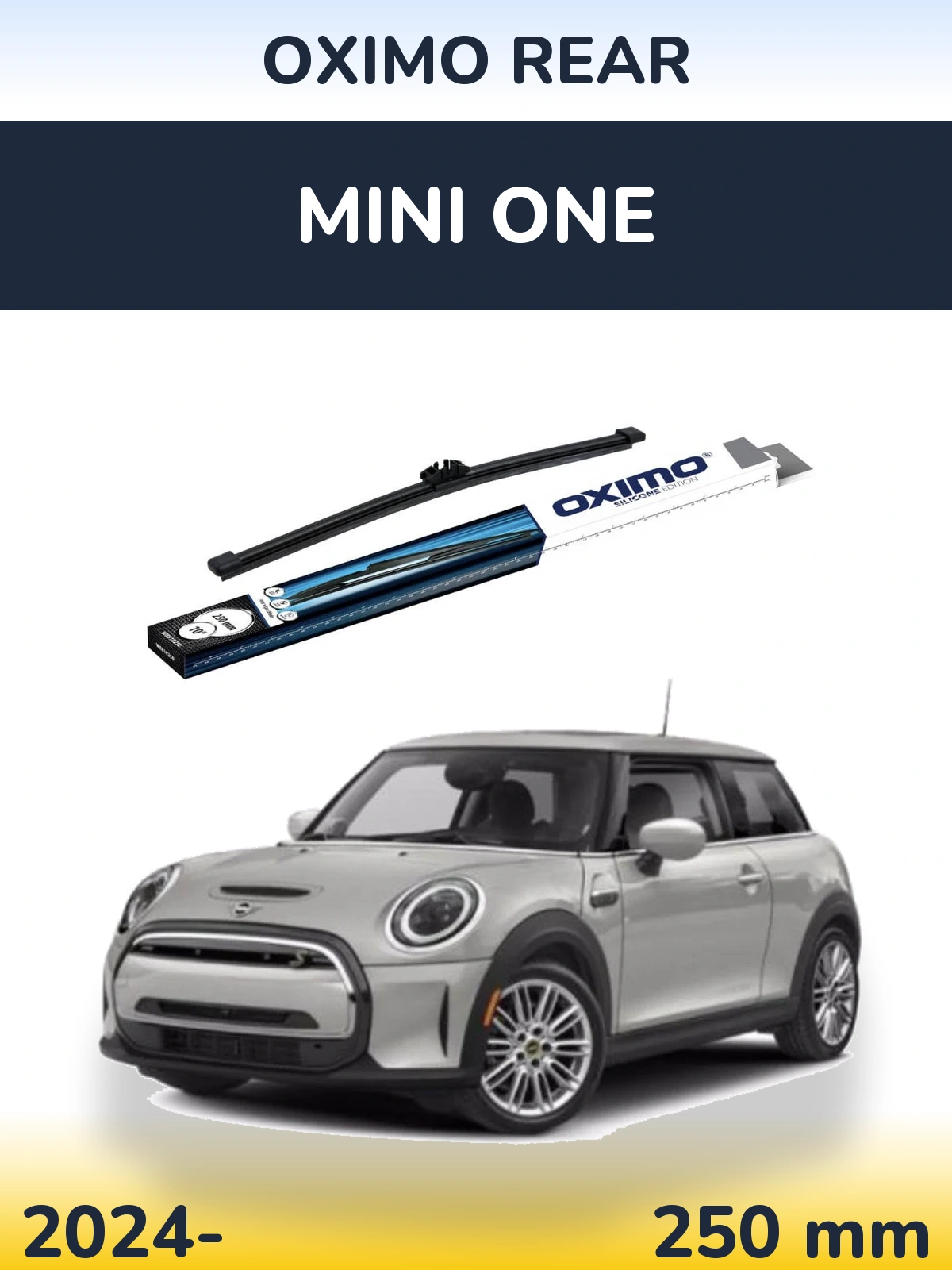 Задня щітка Oximo Rear 250 мм для MINI One 2024-2026