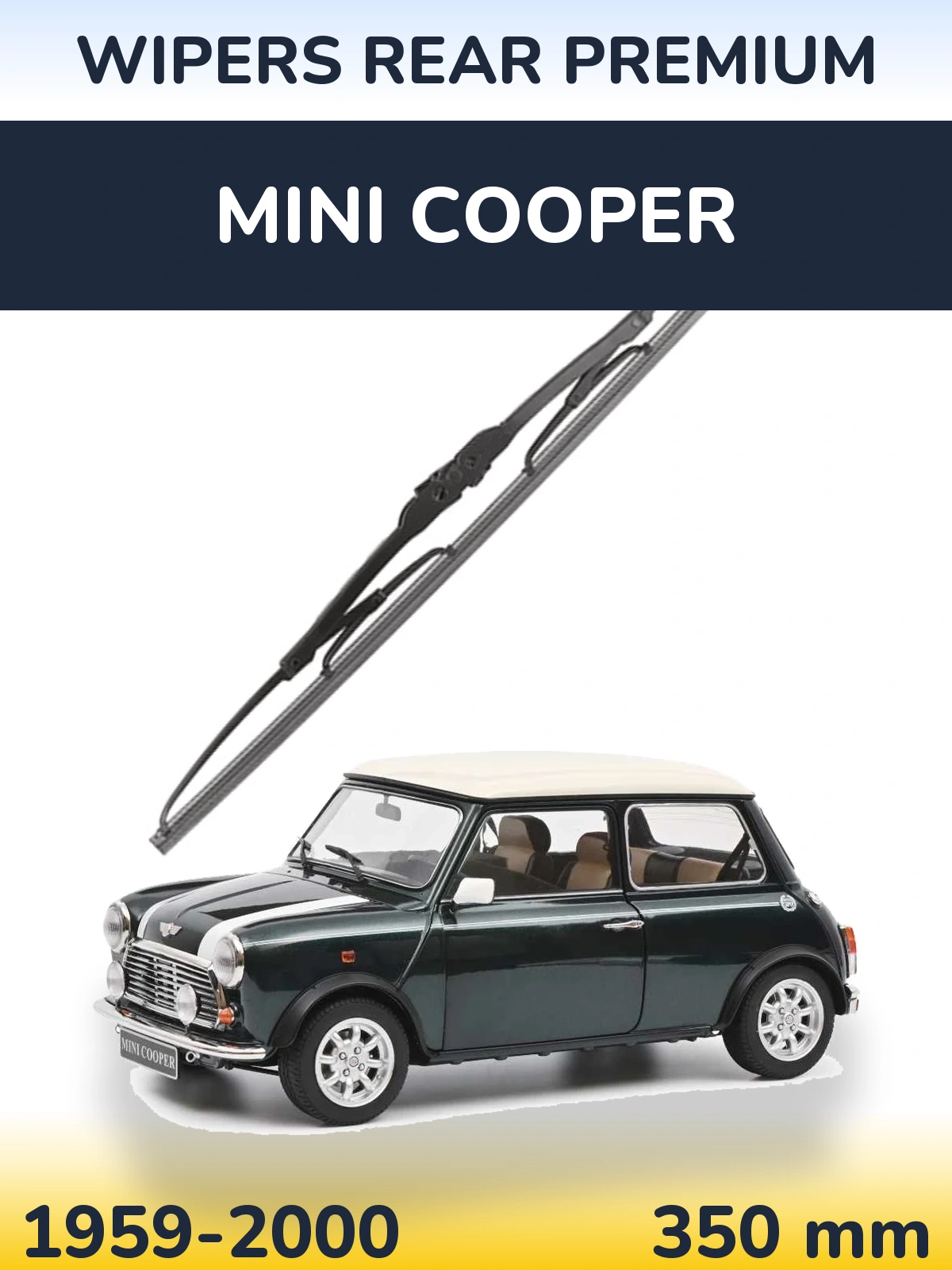 Zadní stěrač WIPERS REAR PREMIUM 350 mm pro MINI Cooper 1959-2000