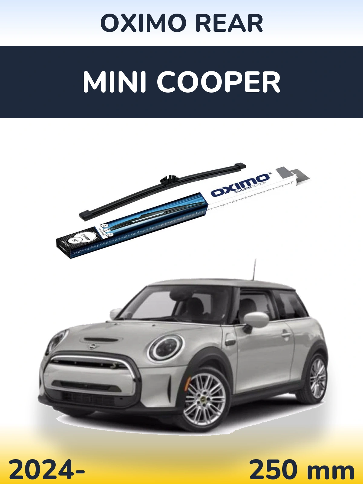 Zadní stěrač Oximo Rear 250 mm pro MINI Cooper 2024-2026