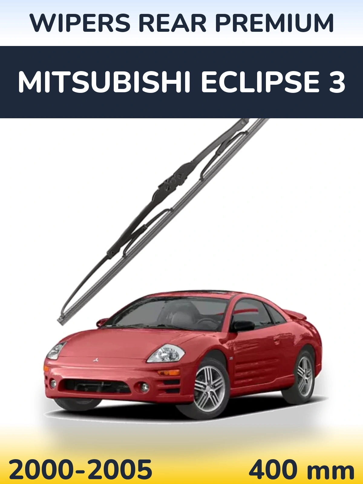 Zadní stěrač WIPERS REAR PREMIUM 400 mm pro Mitsubishi Eclipse 3 2000-2005