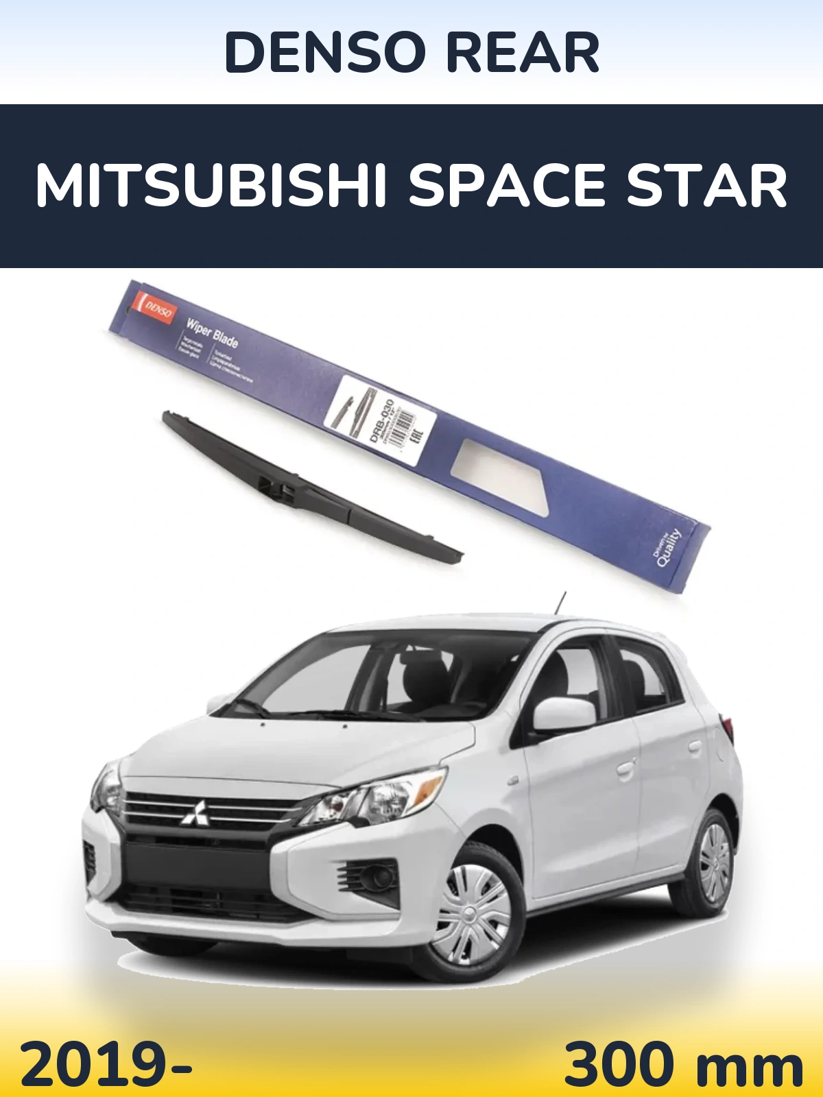 Zadní stěrač Denso Rear 300 mm pro Mitsubishi Space Star 2019-2026