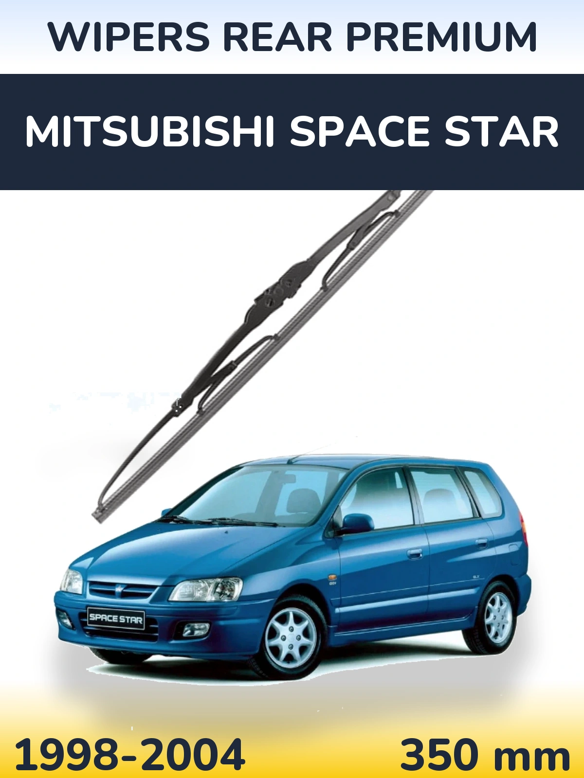 Zadní stěrač WIPERS REAR PREMIUM 350 mm pro Mitsubishi Space Star 1998-2004