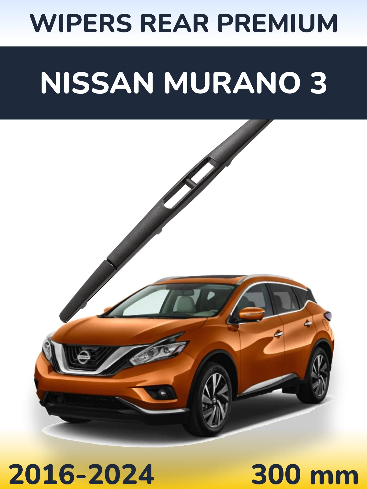 Zadní stěrač WIPERS REAR PREMIUM 300 mm pro Nissan Murano 3 2016-2024