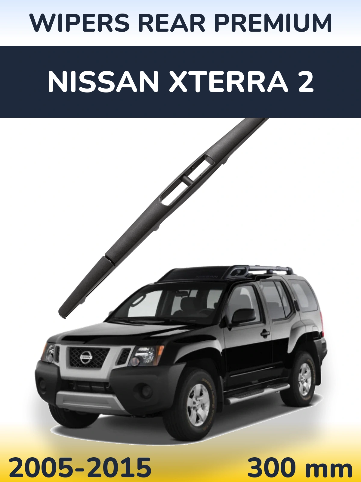 Zadní stěrač WIPERS REAR PREMIUM 300 mm pro Nissan Xterra 2 2005-2015