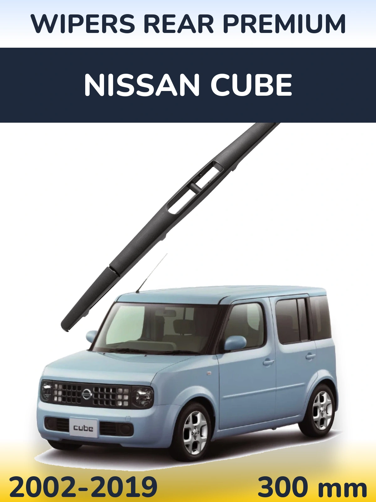 Zadní stěrač WIPERS REAR PREMIUM 300 mm pro Nissan Cube 2002-2019