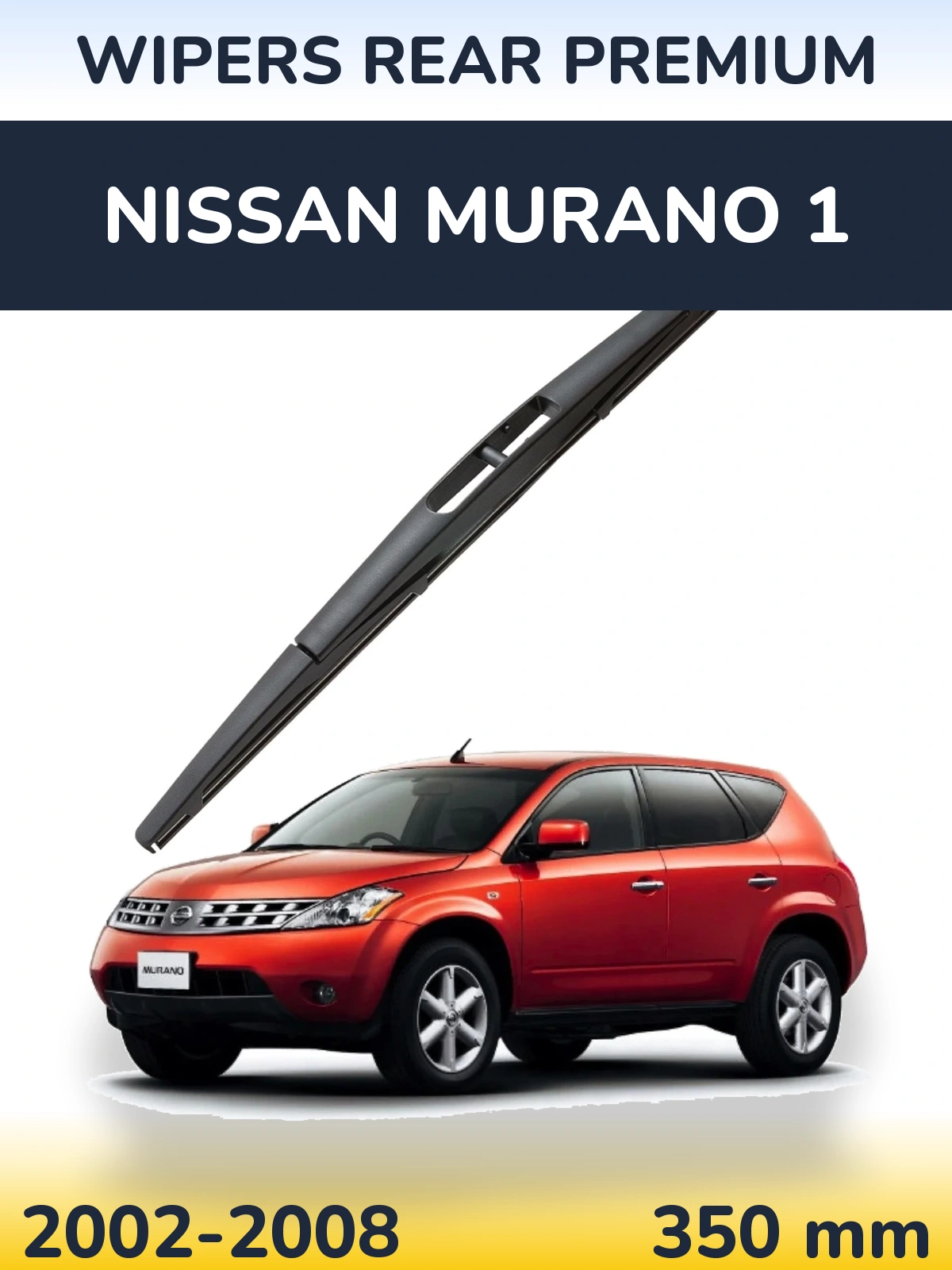 Zadní stěrač WIPERS REAR PREMIUM 350 mm pro Nissan Murano 1 2002-2008