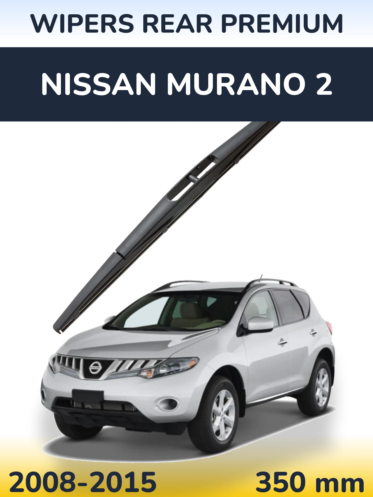 Zadní stěrač WIPERS REAR PREMIUM 350 mm pro Nissan Murano 2 2008-2015