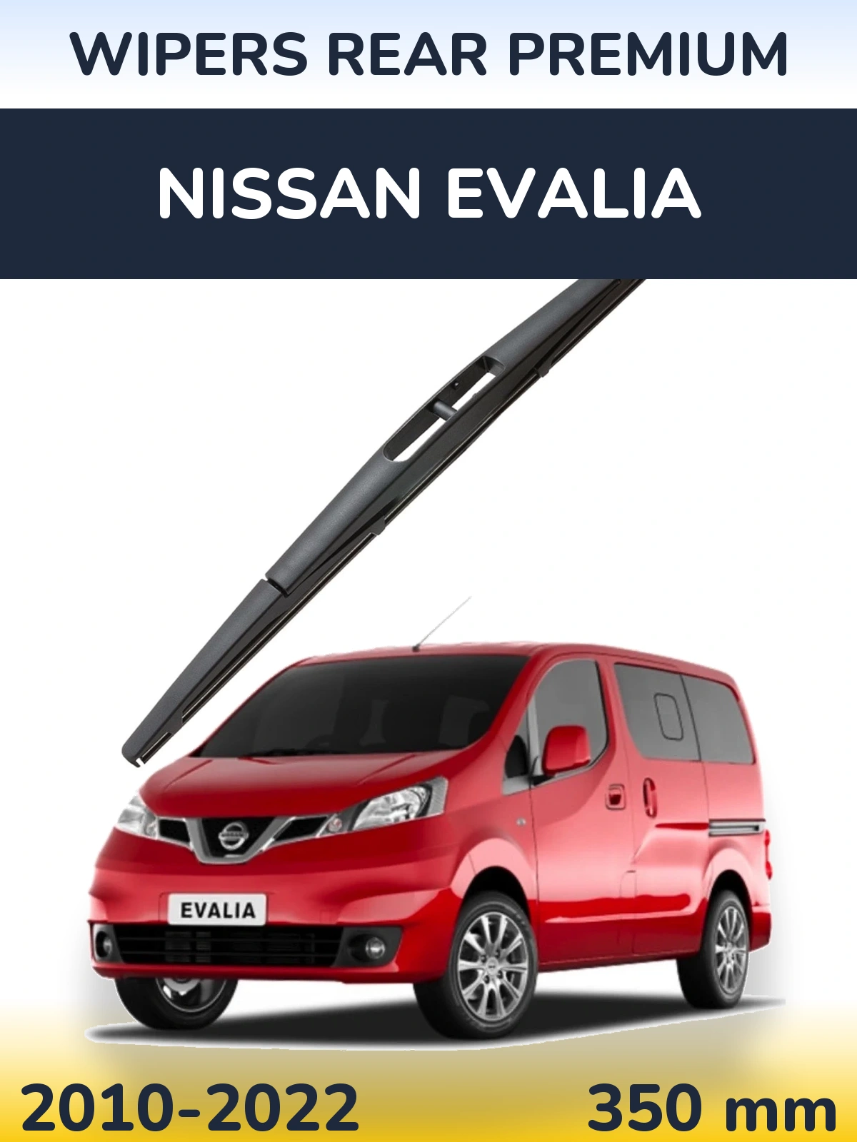 Zadní stěrač WIPERS REAR PREMIUM 350 mm pro Nissan Evalia 2010-2022