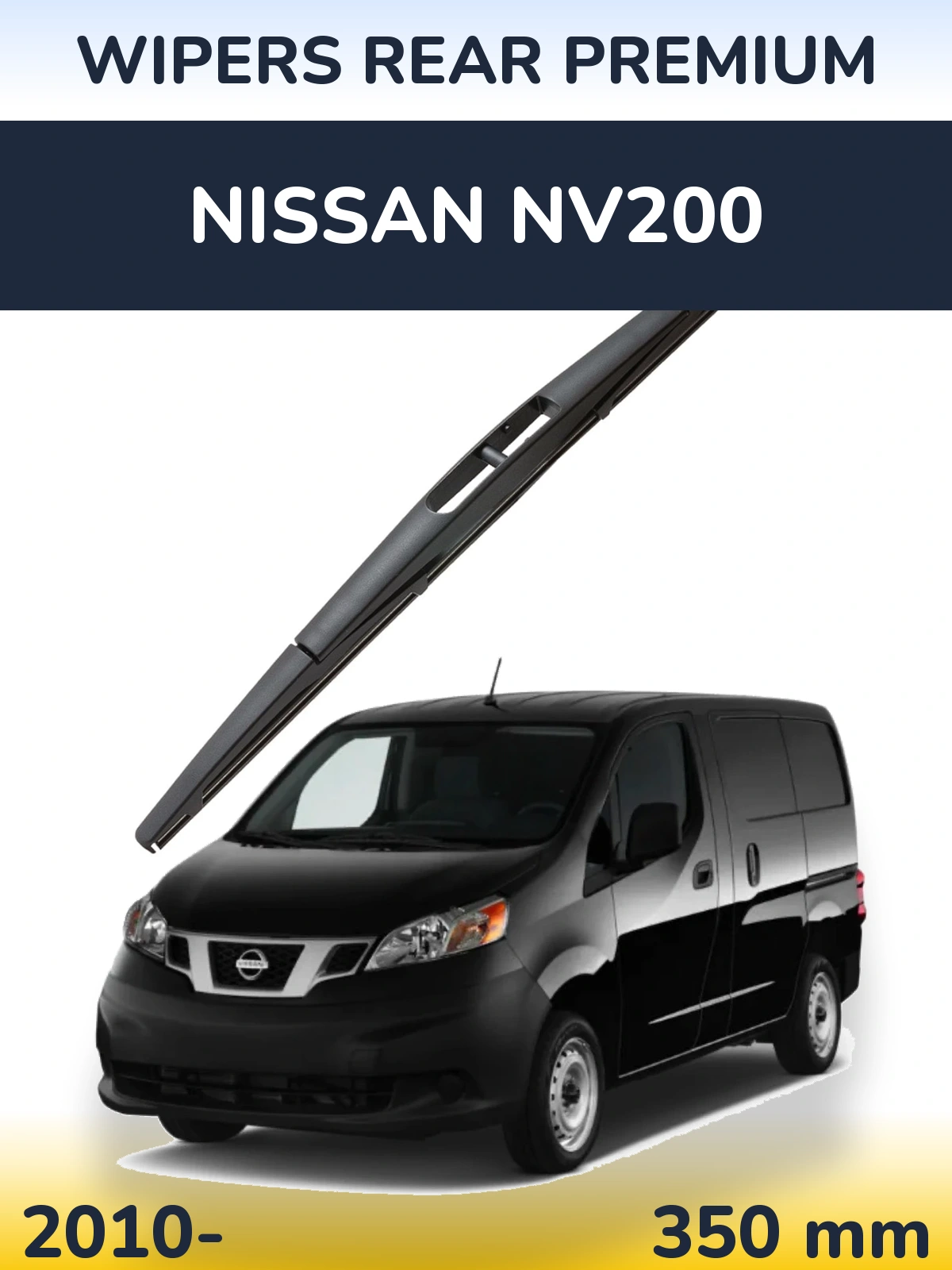 Zadní stěrač WIPERS REAR PREMIUM 350 mm pro Nissan NV200 2010-2026