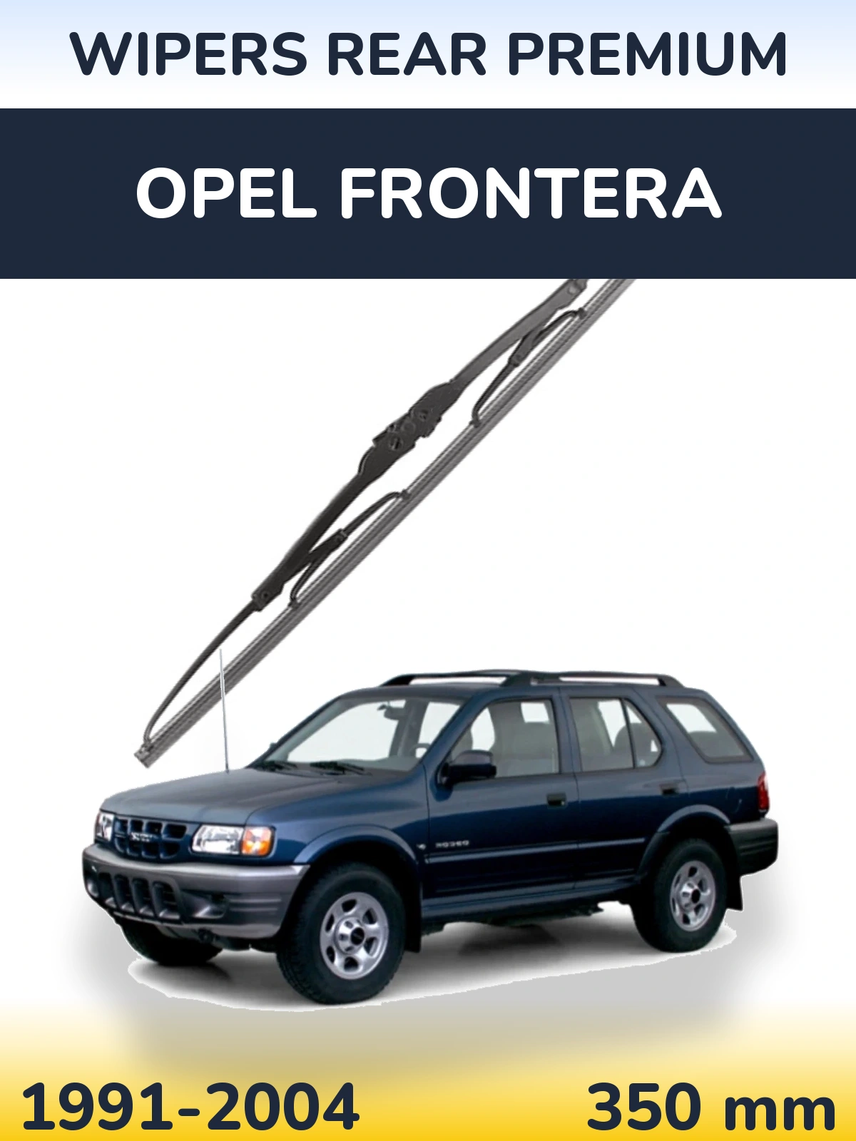 Zadní stěrač WIPERS REAR PREMIUM 350 mm pro Opel Frontera 1991-2004