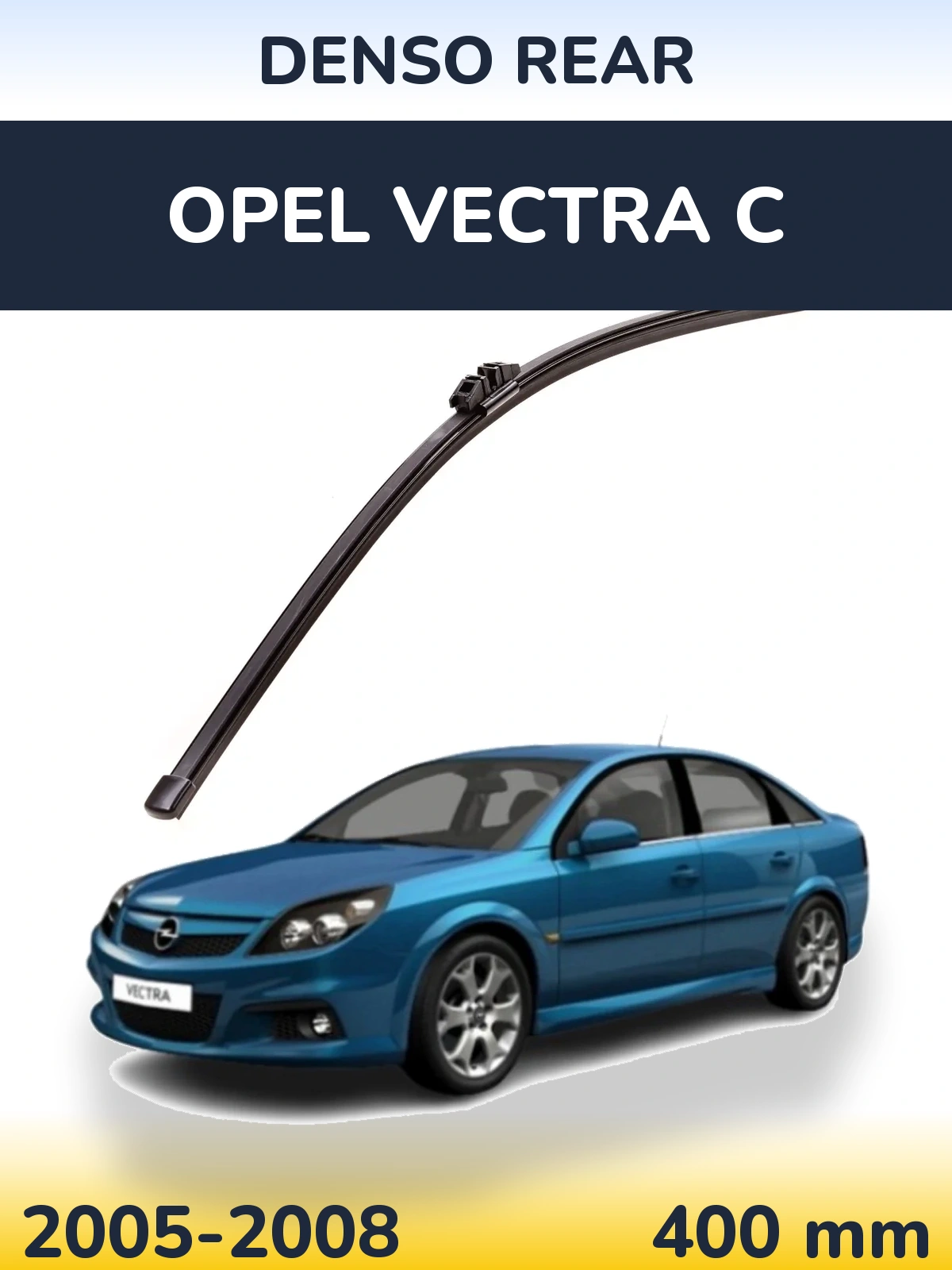 Zadní stěrač Denso Rear 400 mm pro Opel Vectra C 2005-2008