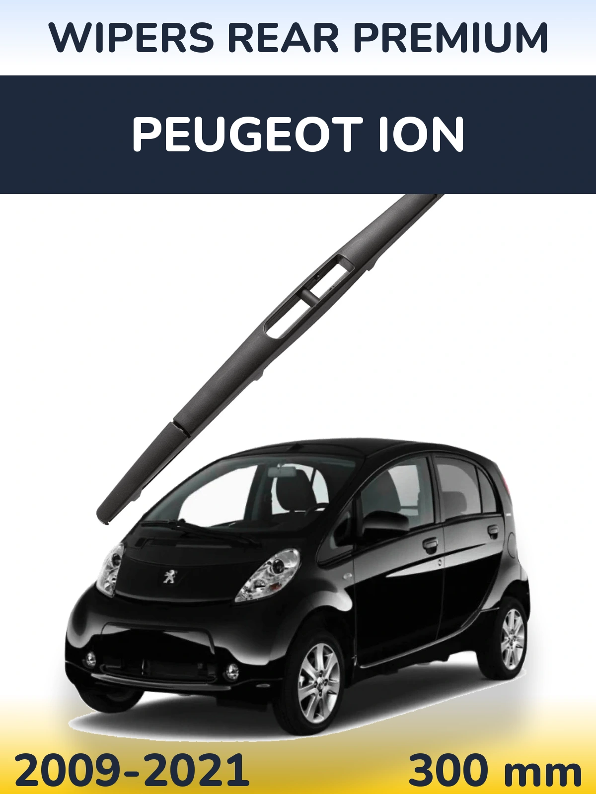Zadní stěrač WIPERS REAR PREMIUM 300 mm pro Peugeot iOn 2009-2021