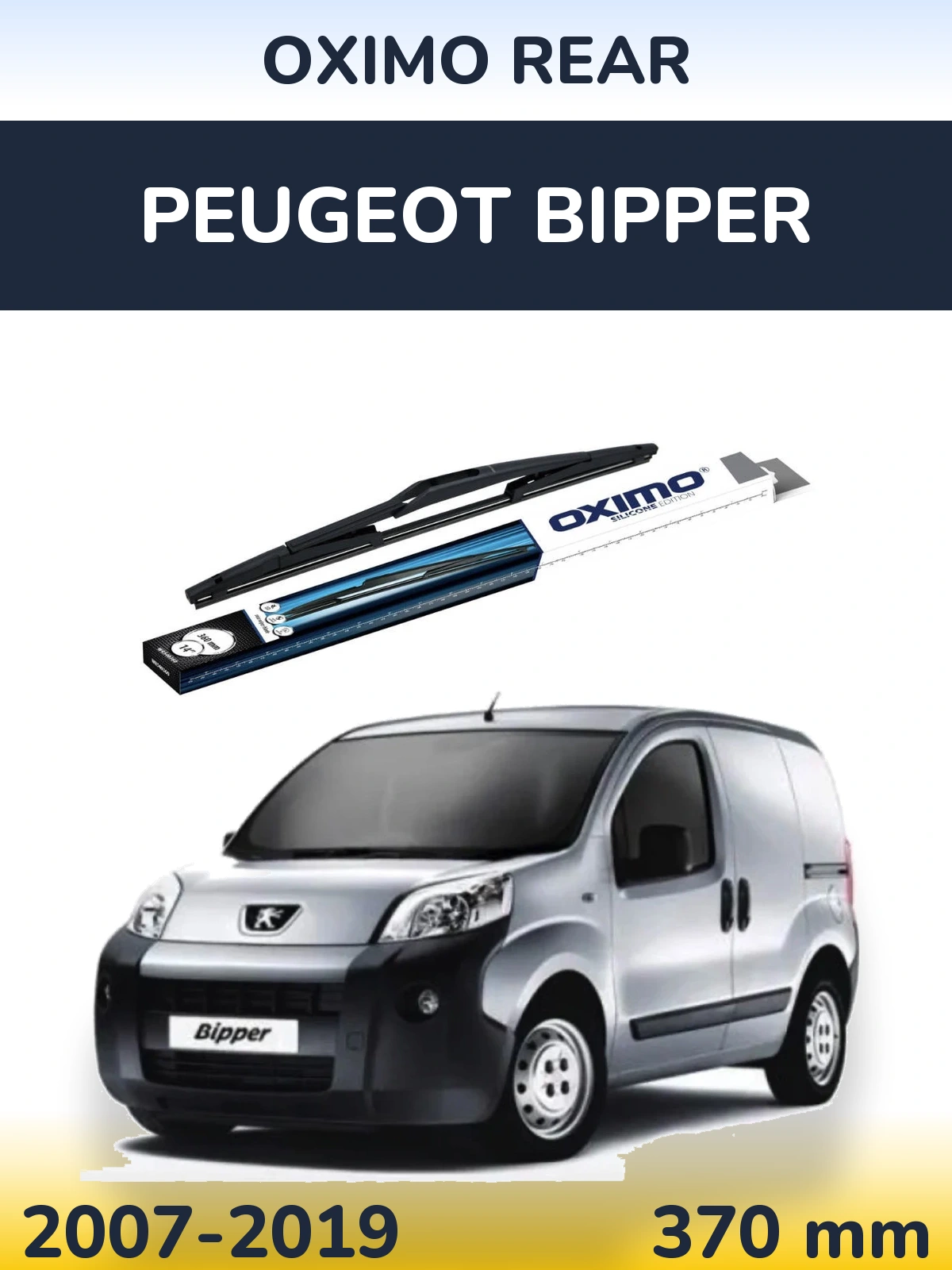 Zadní stěrač Oximo Rear 360 mm pro Peugeot Bipper 2007-2019