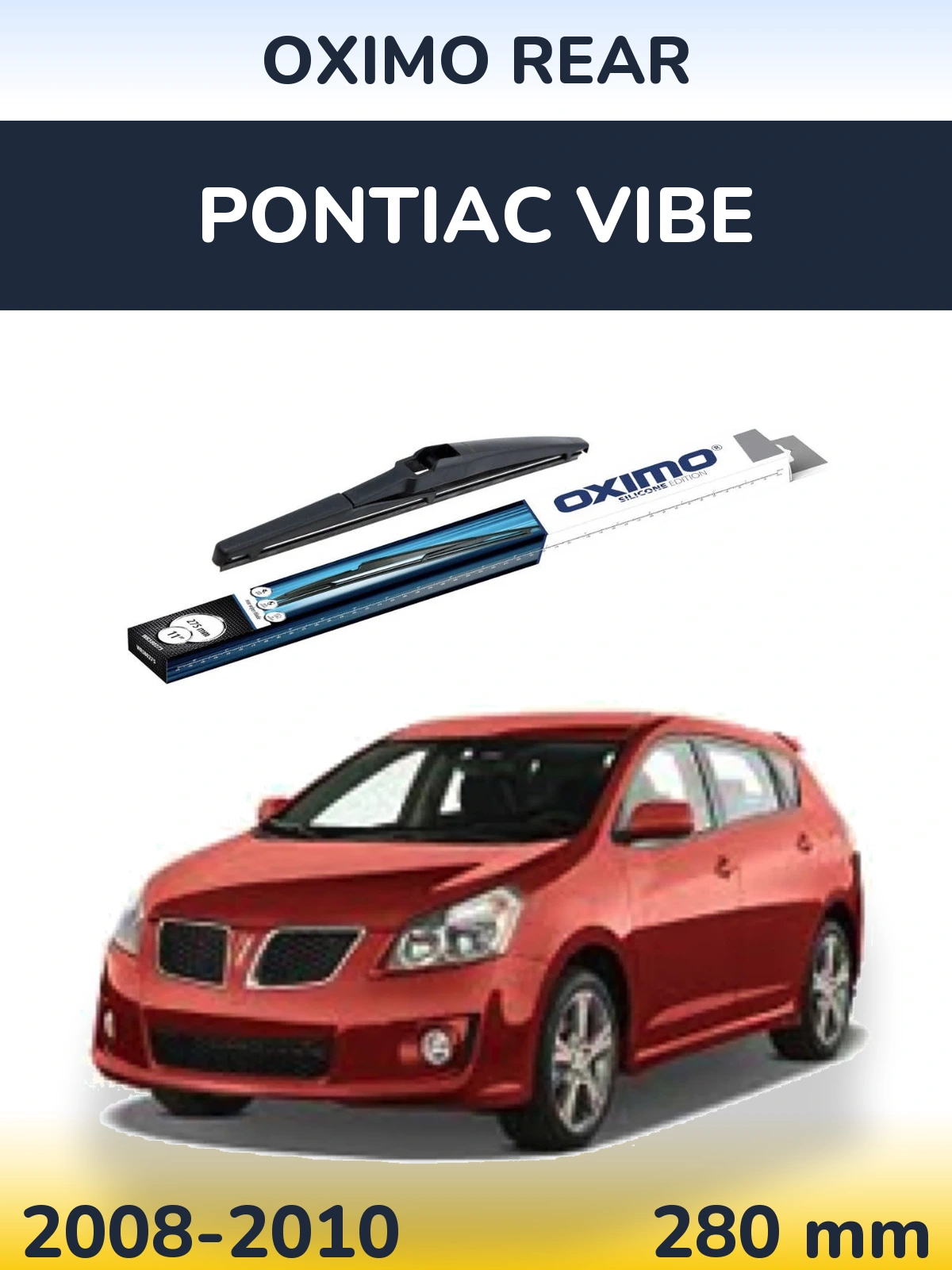 Задня щітка Oximo Rear 280 мм для Pontiac Vibe 2008-2010