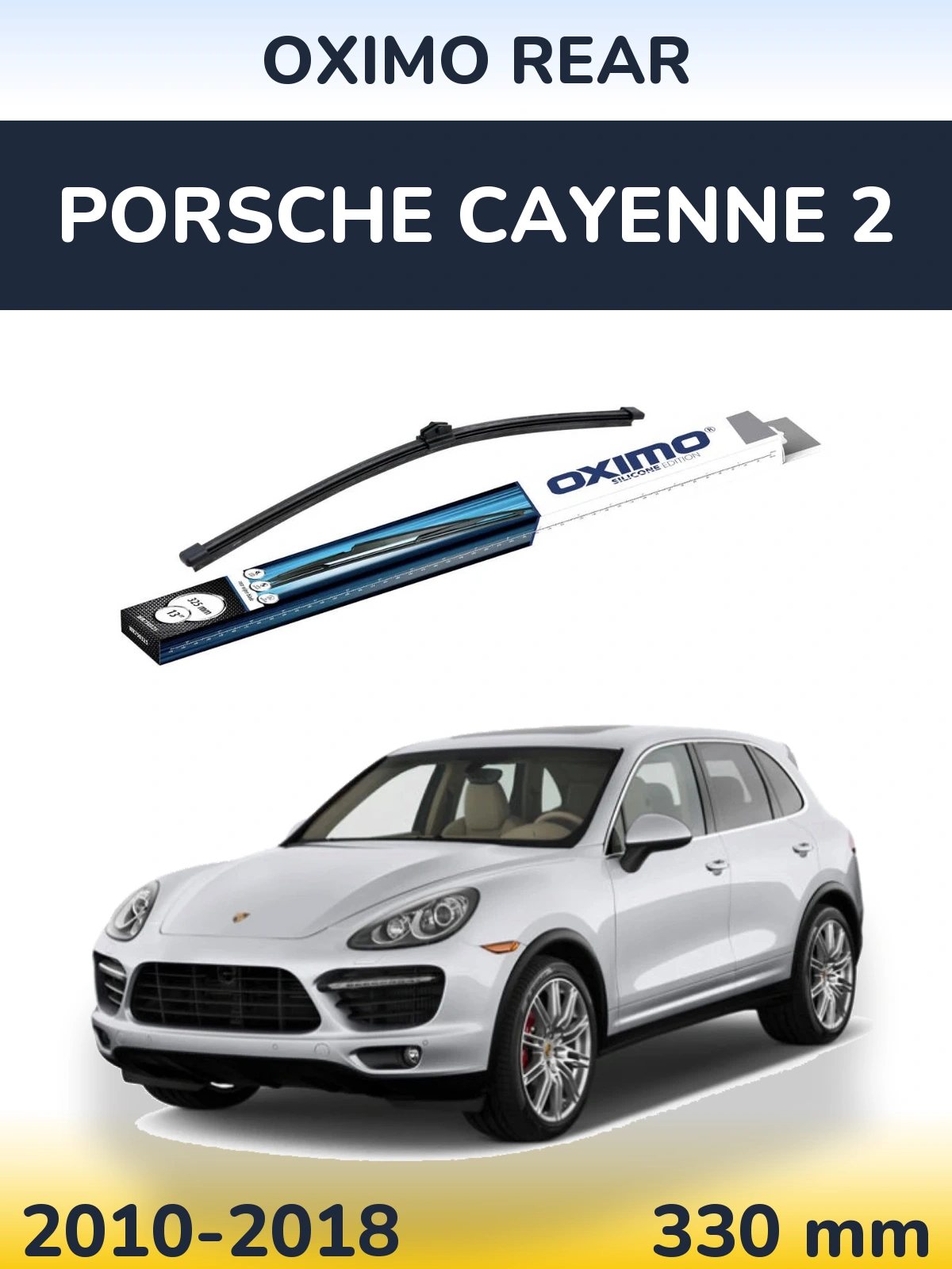 Zadní stěrač Oximo Rear 325 mm pro Porsche Cayenne 2 2010-2018