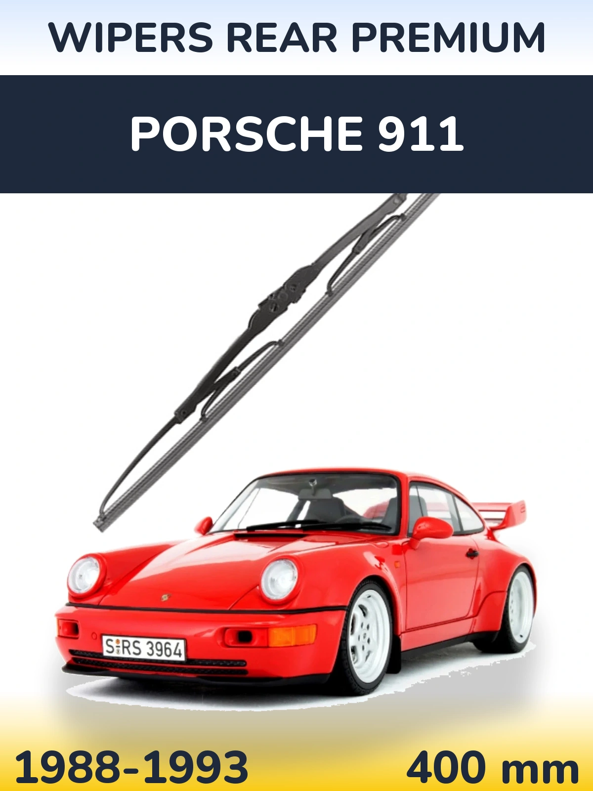 Zadní stěrač WIPERS REAR PREMIUM 400 mm pro Porsche 911 1988-1993
