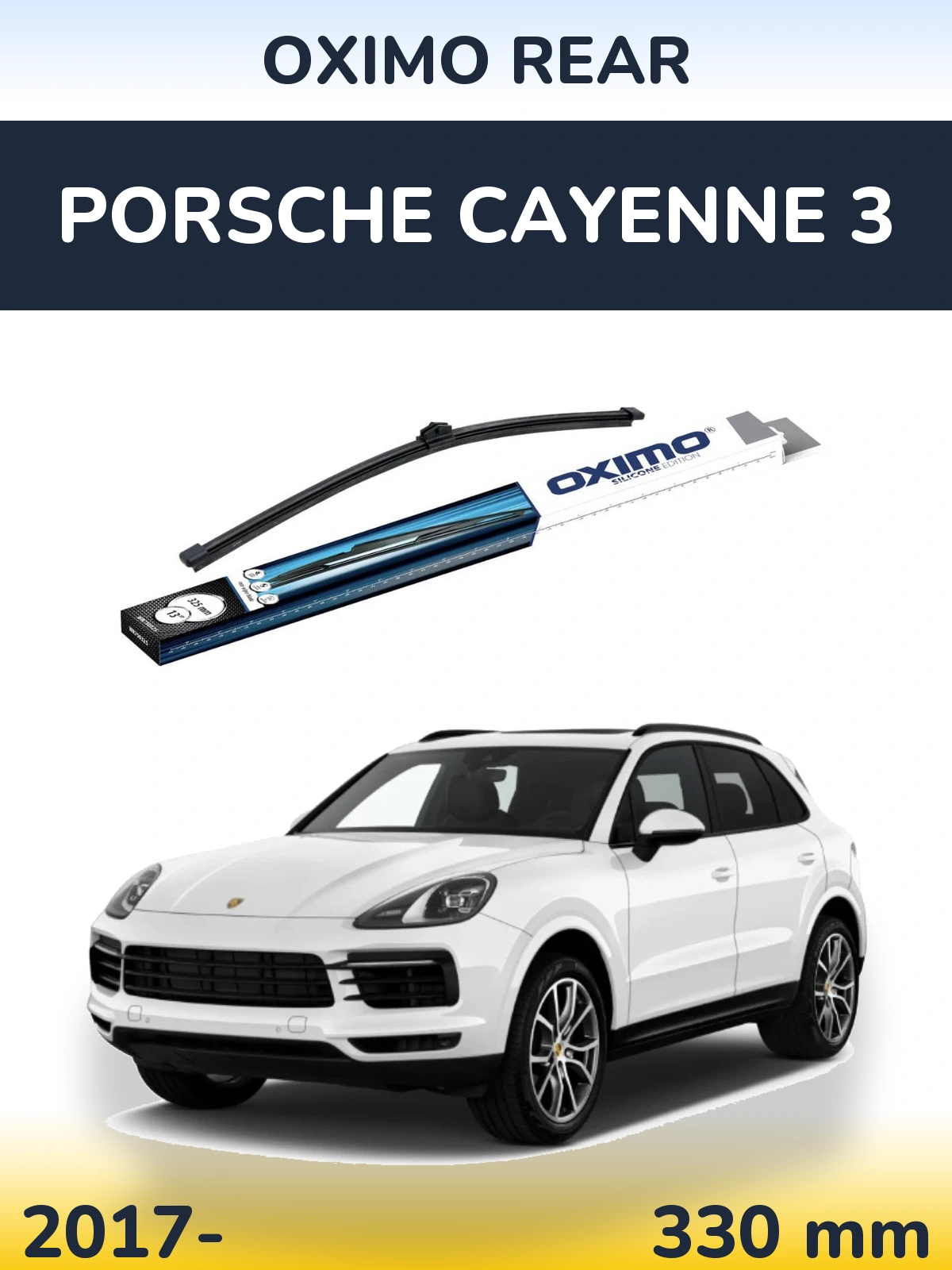 Zadní stěrač Oximo Rear 325 mm pro Porsche Cayenne 3 2017-2026