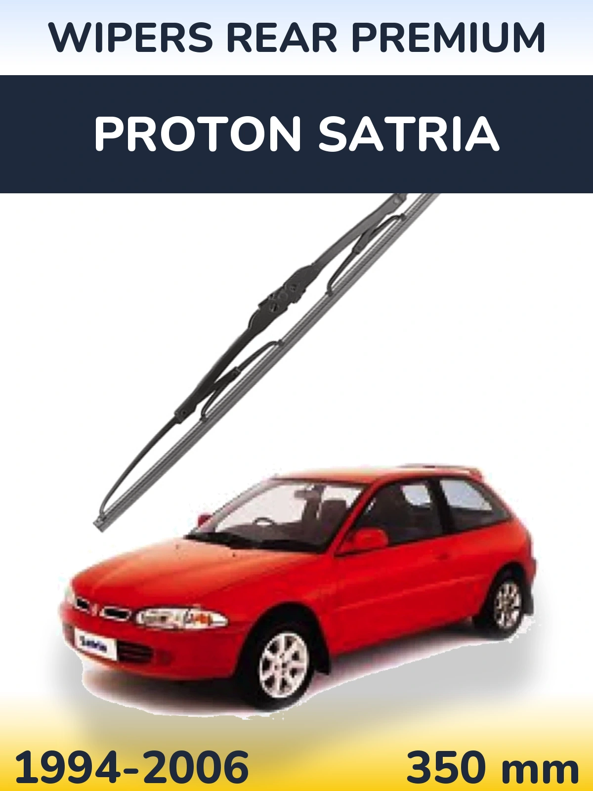 Zadní stěrač WIPERS REAR PREMIUM 350 mm pro Proton Satria 1994-2006