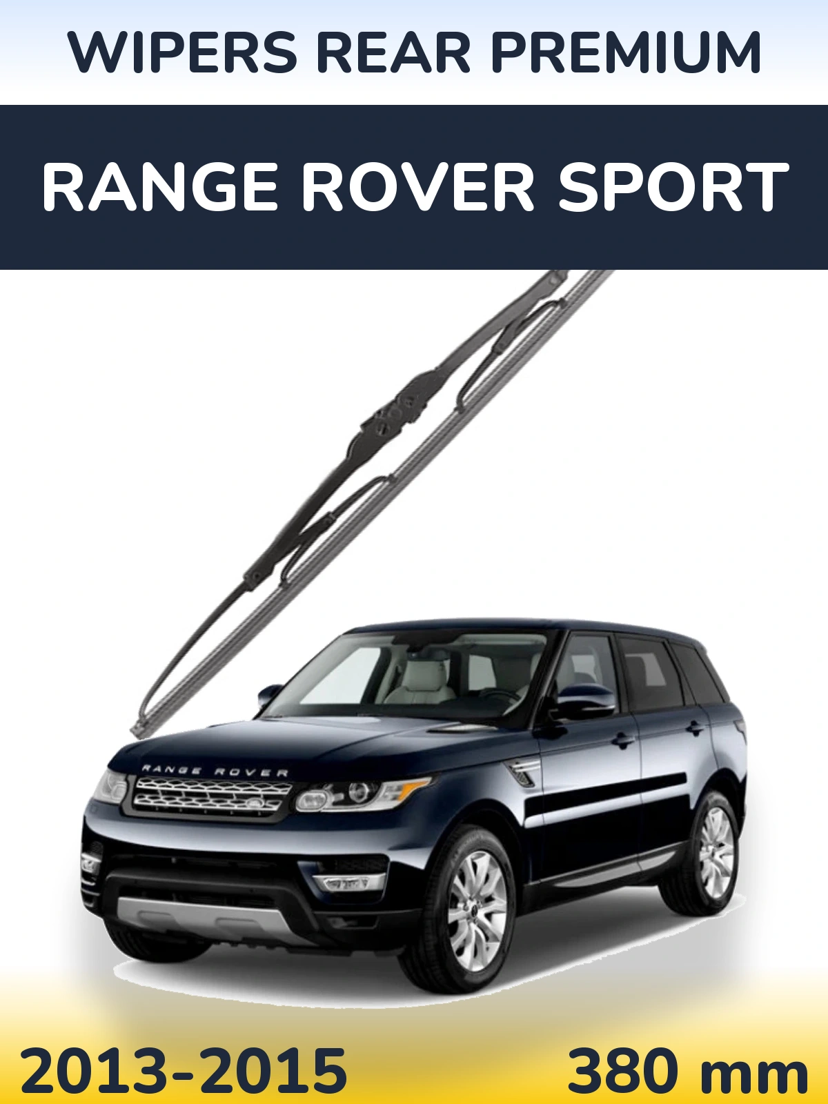 Zadní stěrač WIPERS REAR PREMIUM 380 mm pro Range Rover Sport 2013-2015