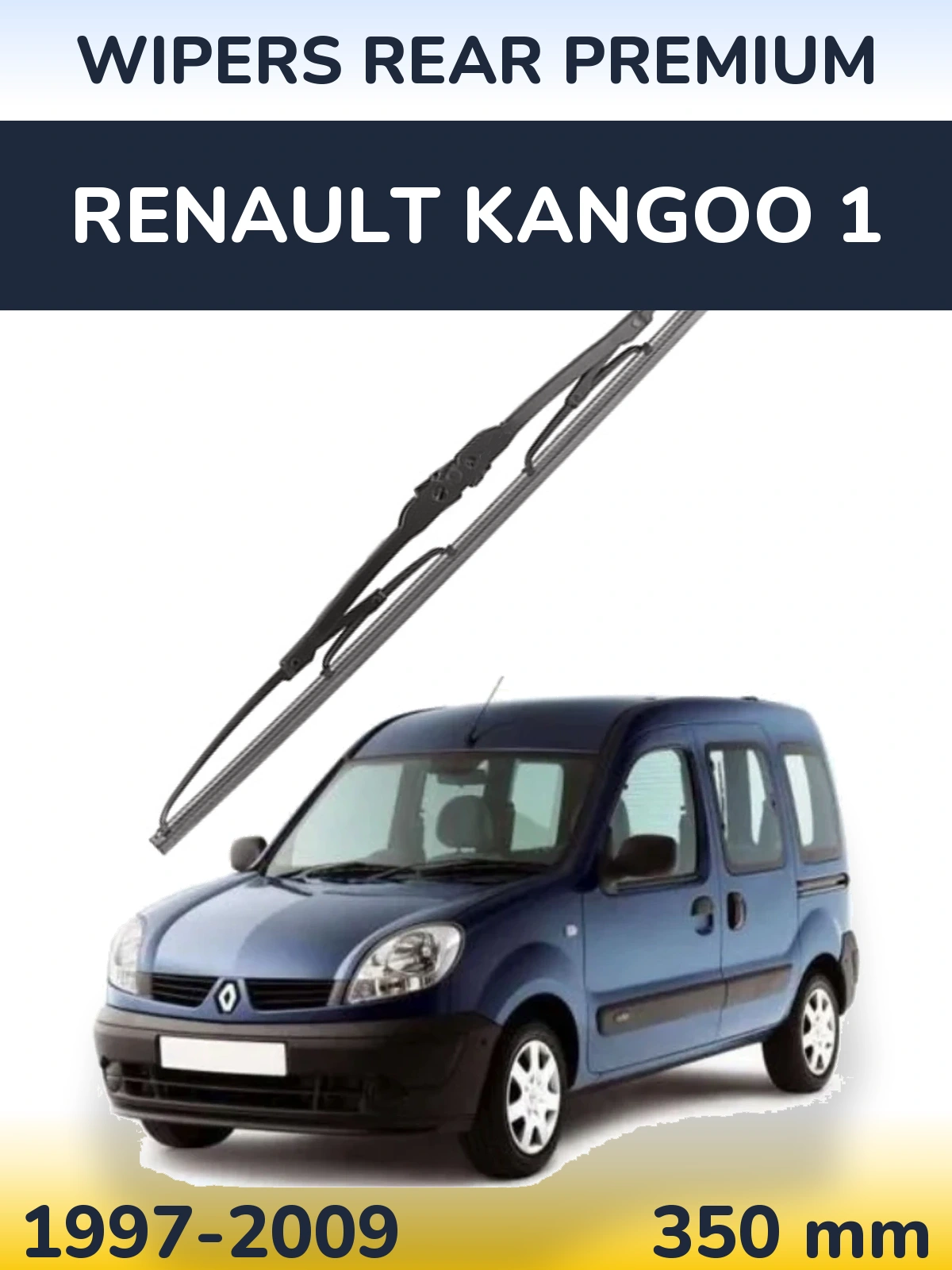 Zadní stěrač WIPERS REAR PREMIUM 350 mm pro Renault Kangoo 1 1997-2009