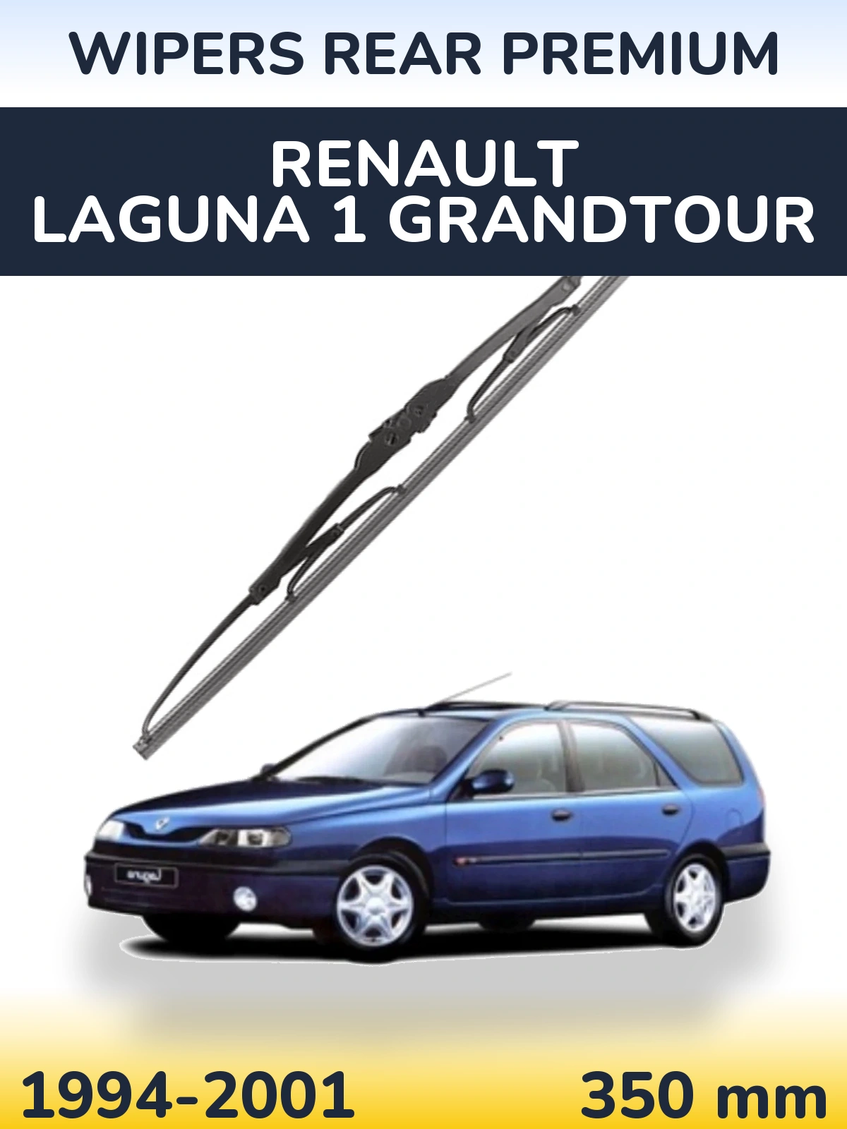 Zadní stěrač WIPERS REAR PREMIUM 350 mm pro Renault Laguna 1 Grandtour 1994-2001
