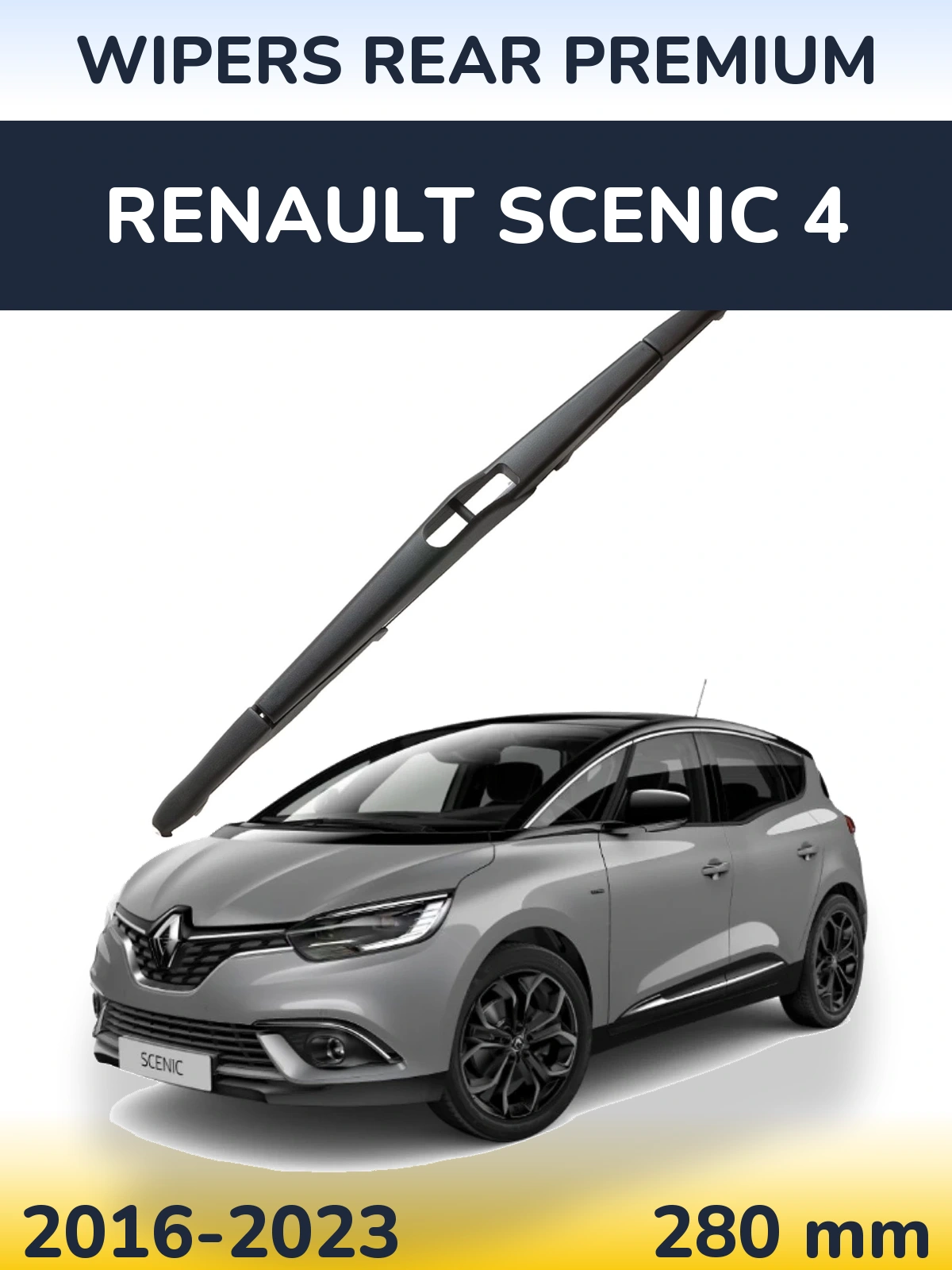 Zadní stěrač WIPERS REAR PREMIUM 280 mm pro Renault Scenic 4 2016-2023