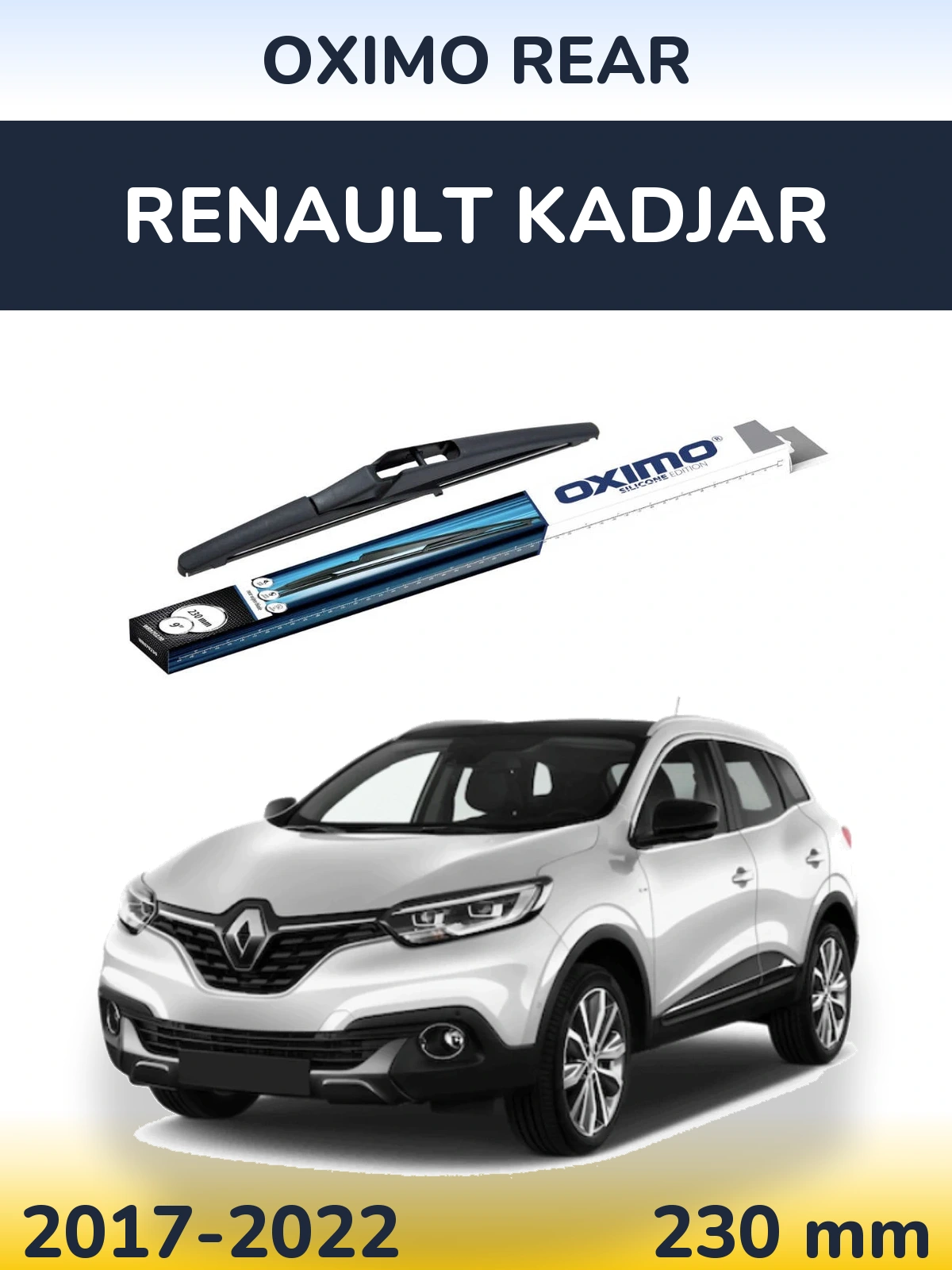 Zadní stěrač Oximo Rear 230 mm pro Renault Kadjar 2017-2022