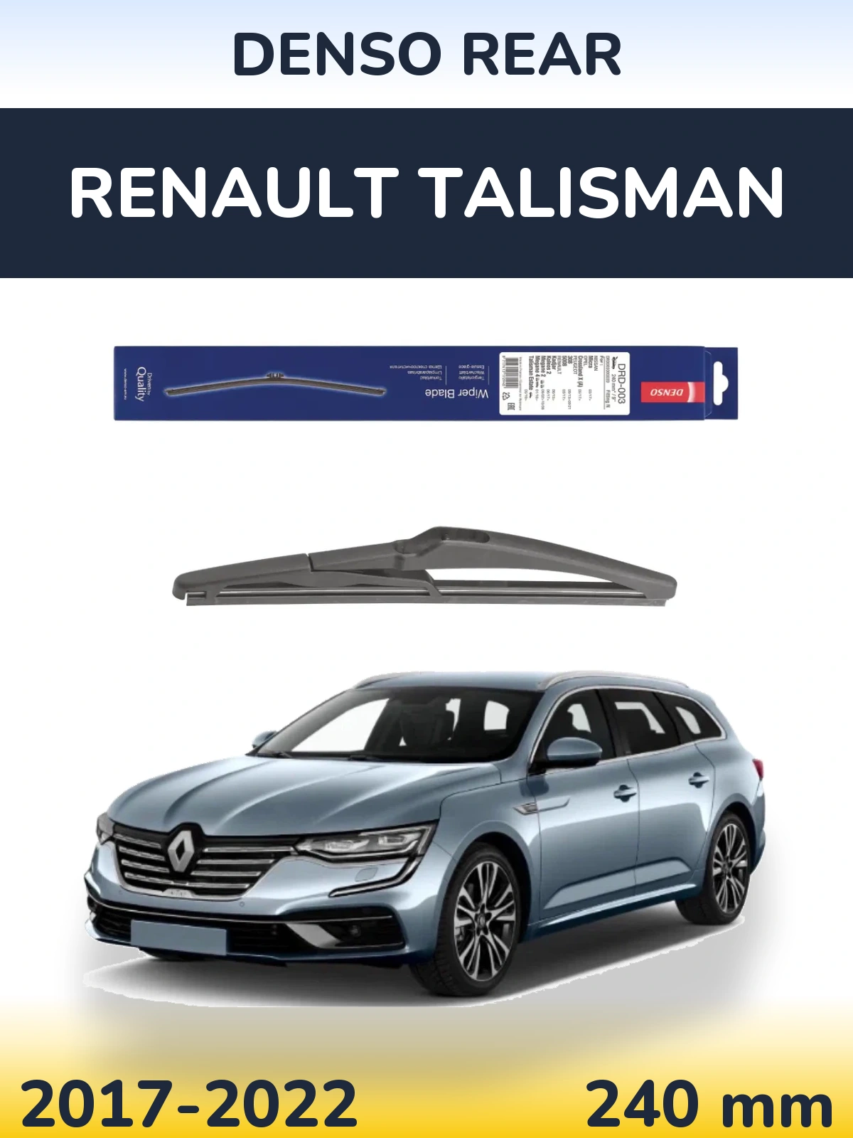 Zadní stěrač Denso Rear 240 mm pro Renault Talisman 2017-2022