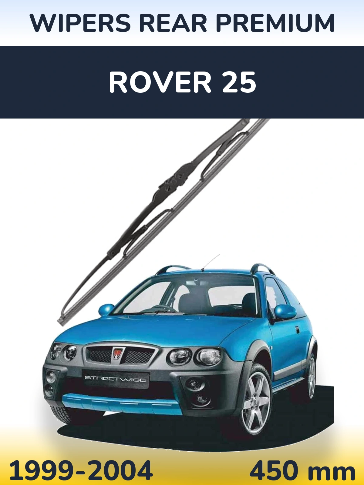 Zadní stěrač WIPERS REAR PREMIUM 450 mm pro Rover 25 1999-2004