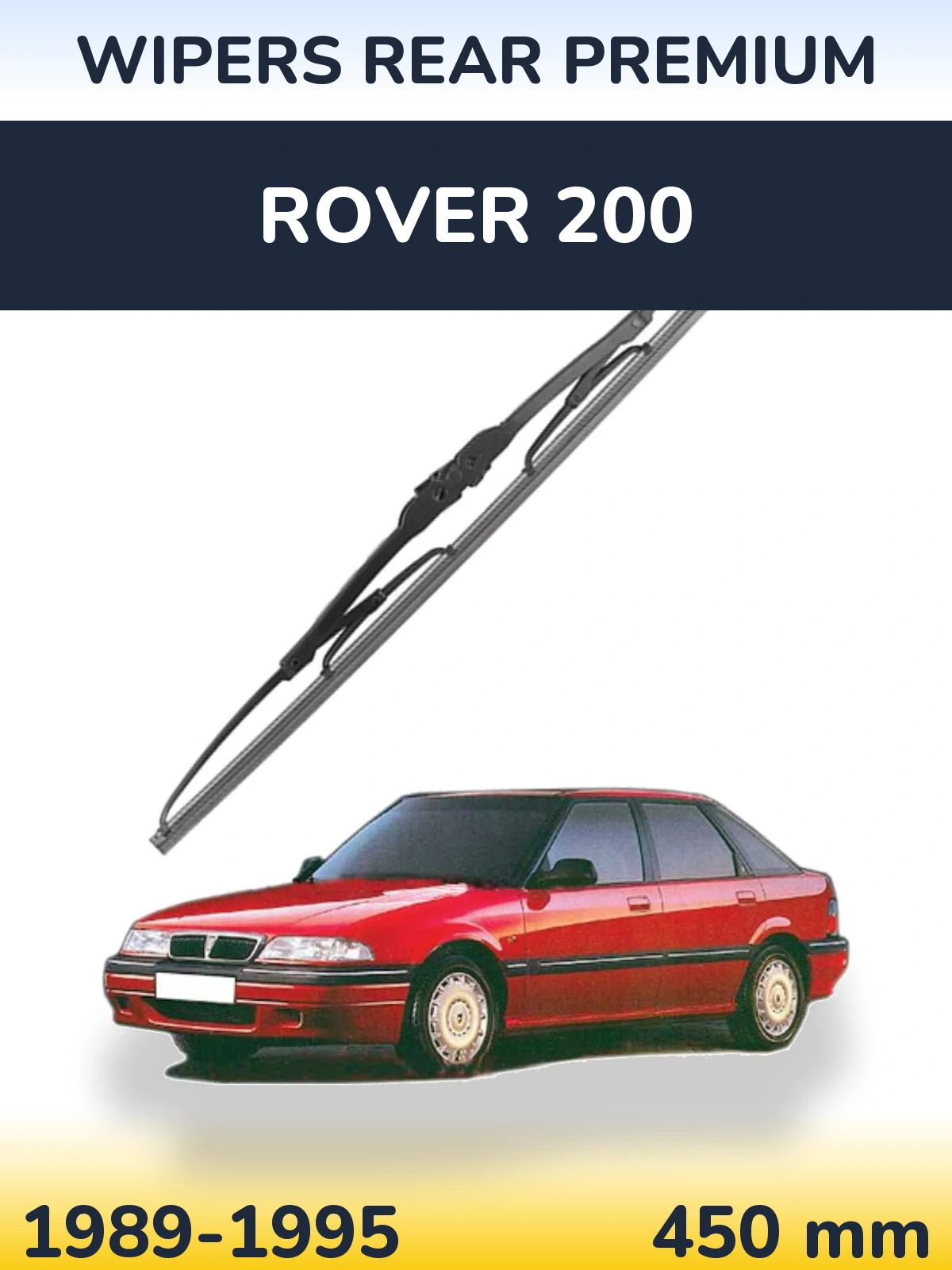 Zadní stěrač WIPERS REAR PREMIUM 450 mm pro Rover 200 1989-1995